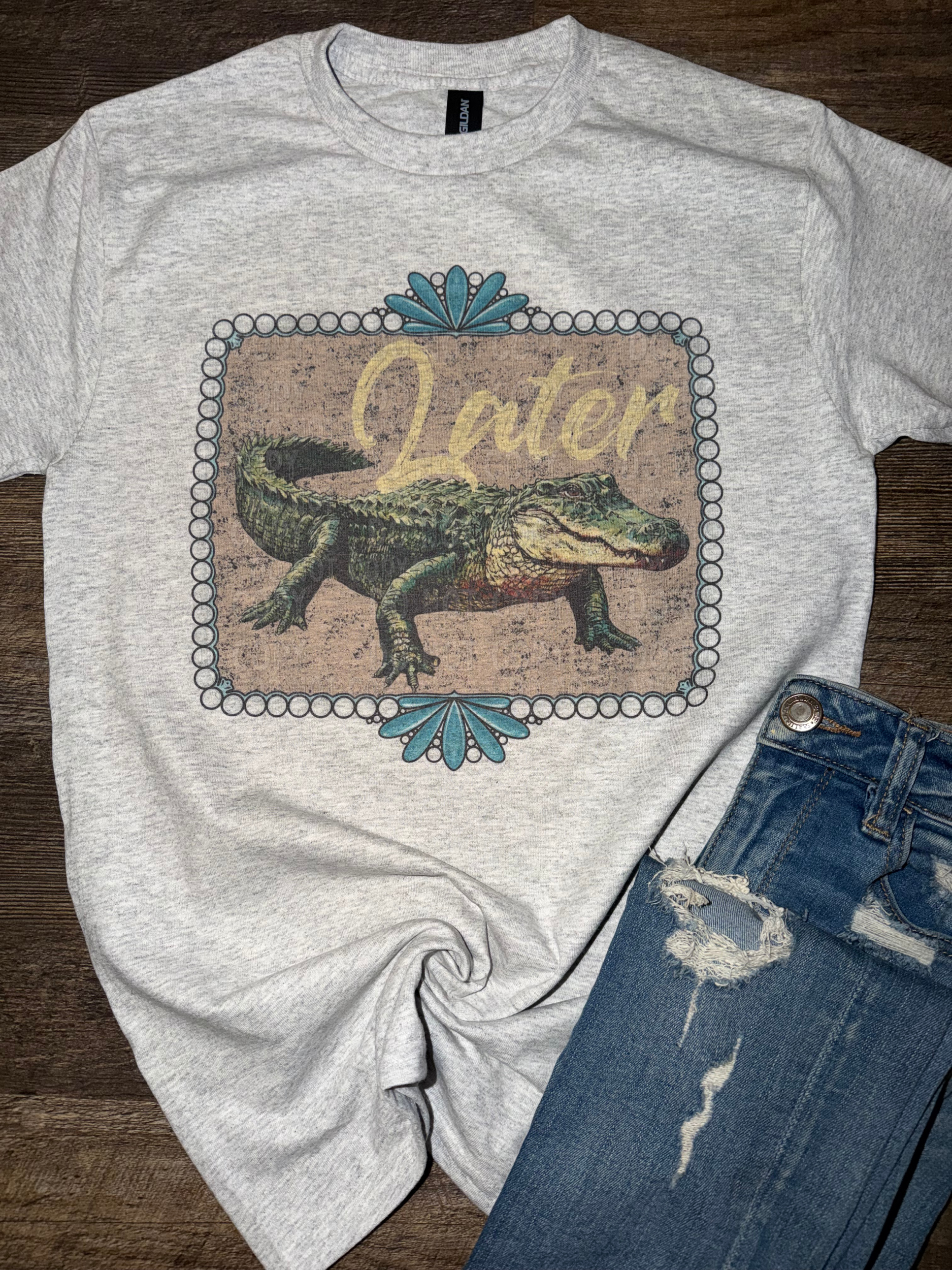 Western Later Gator Tee
