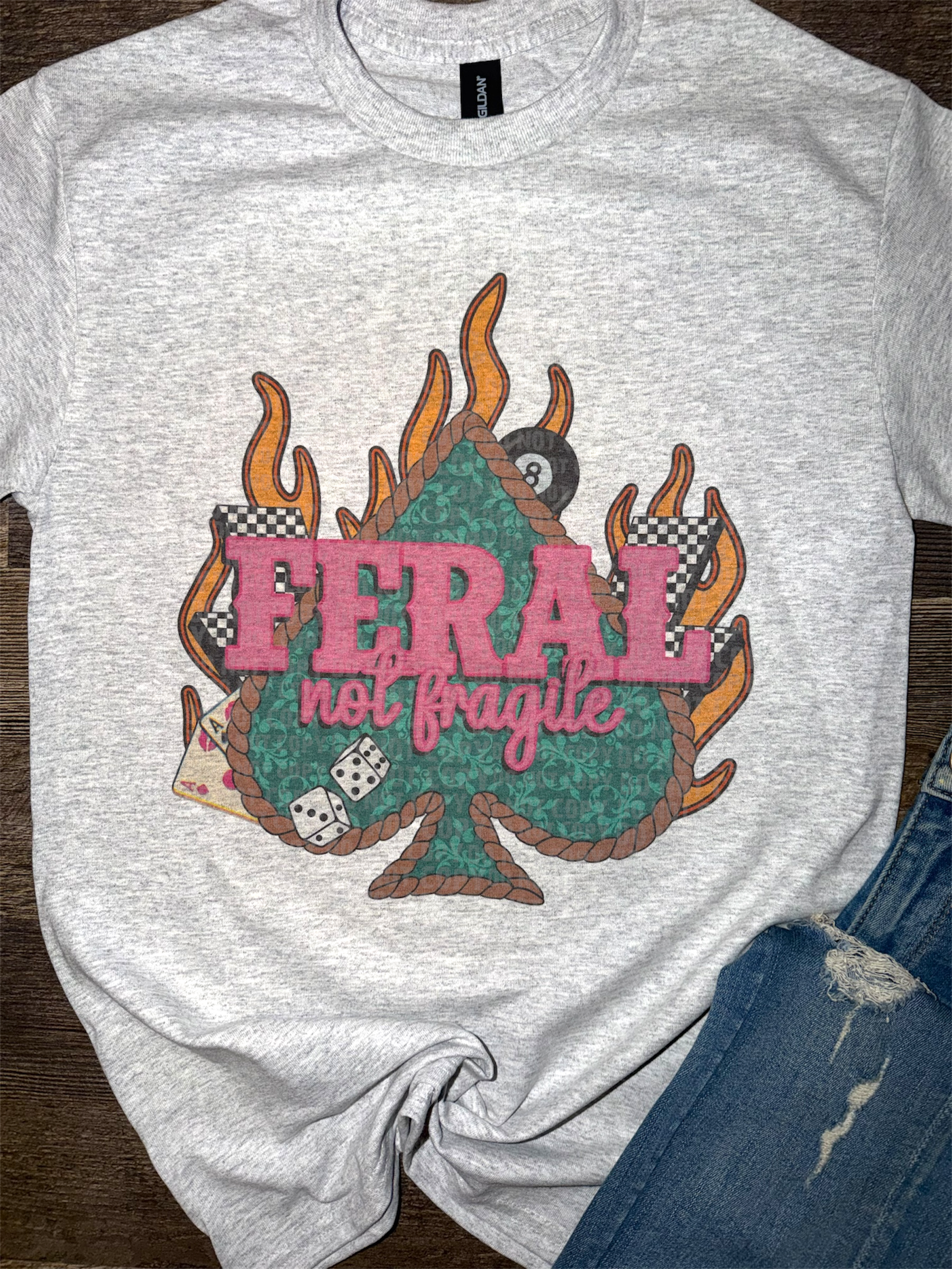 Feral Not Fragile Tee