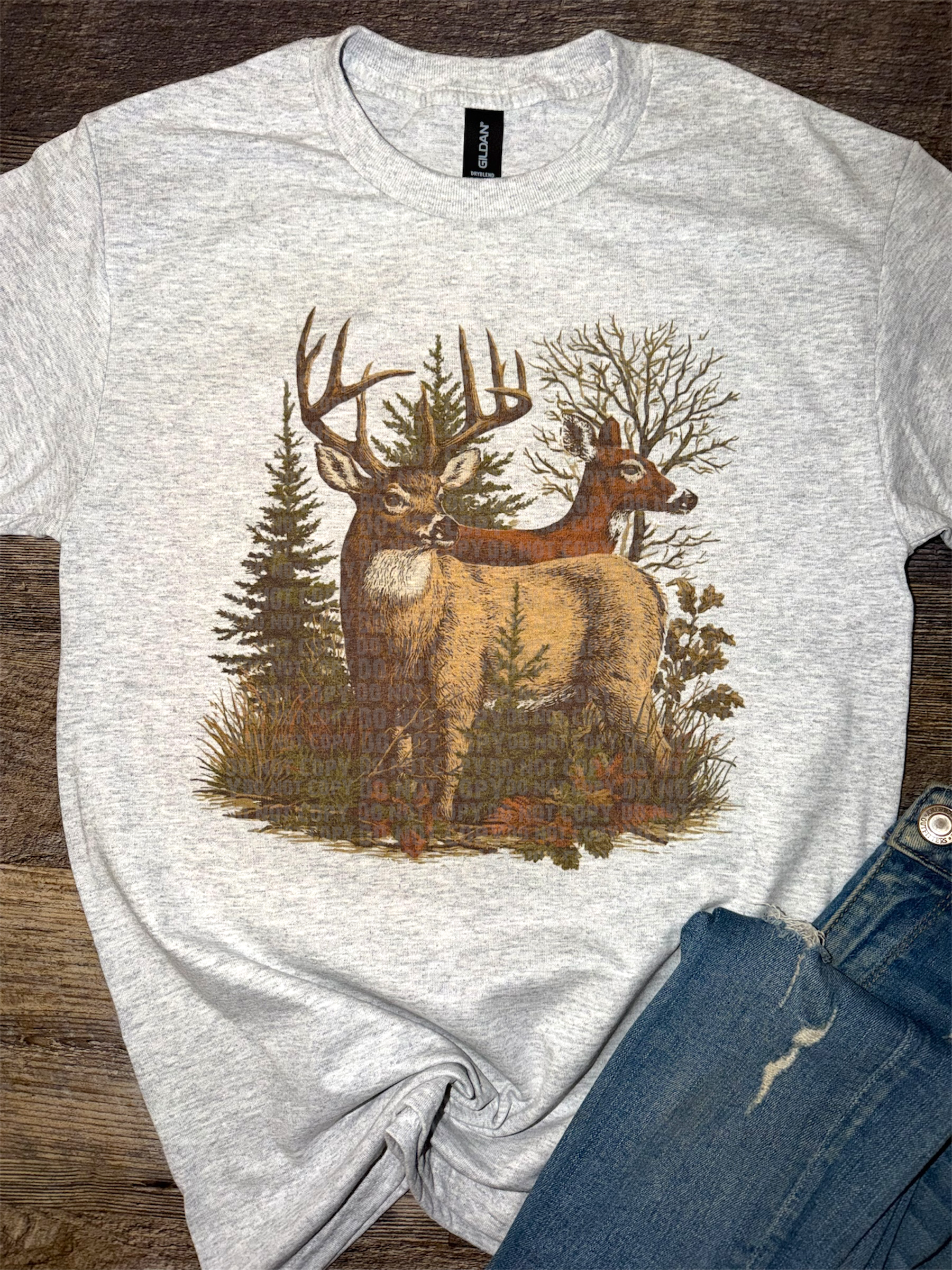 Buck and Doe Tee