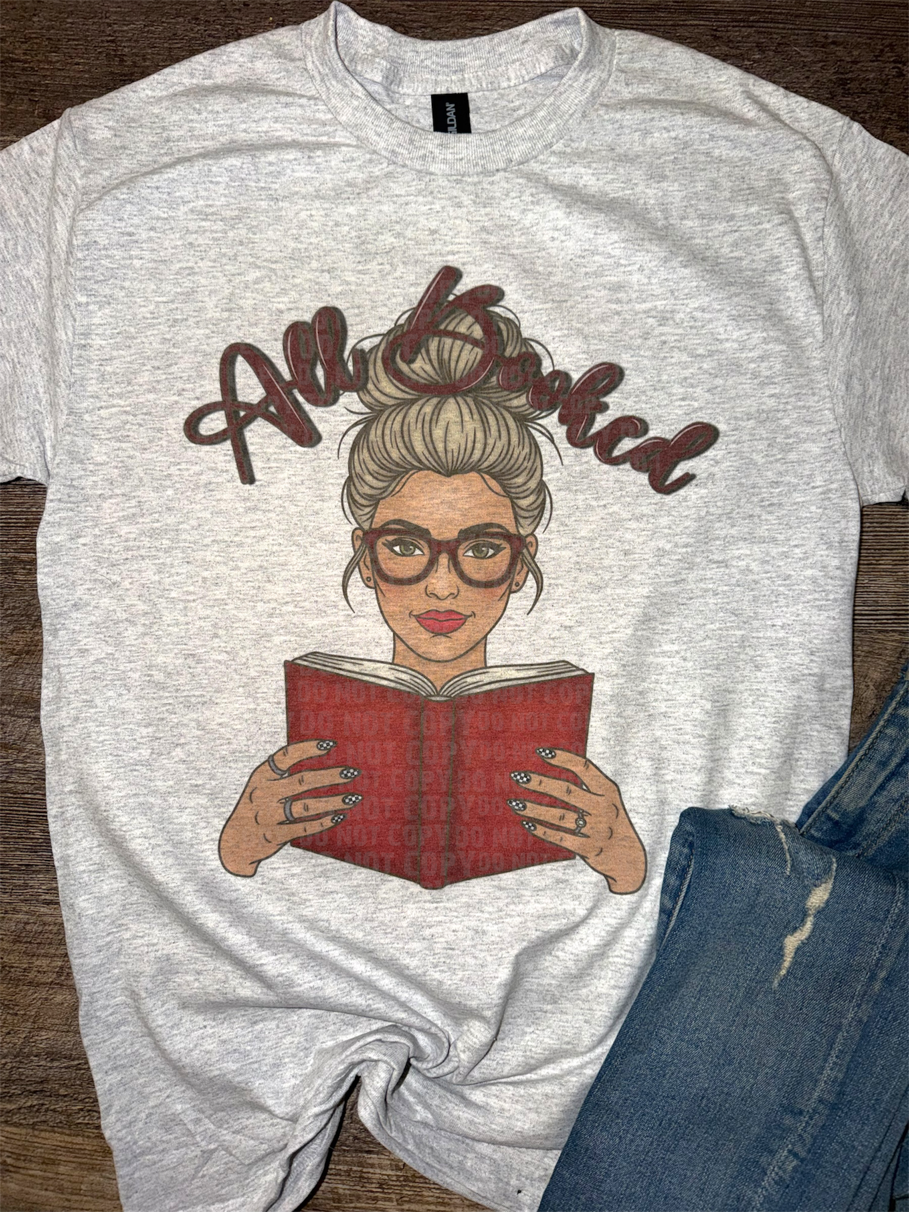 All Booked Tee