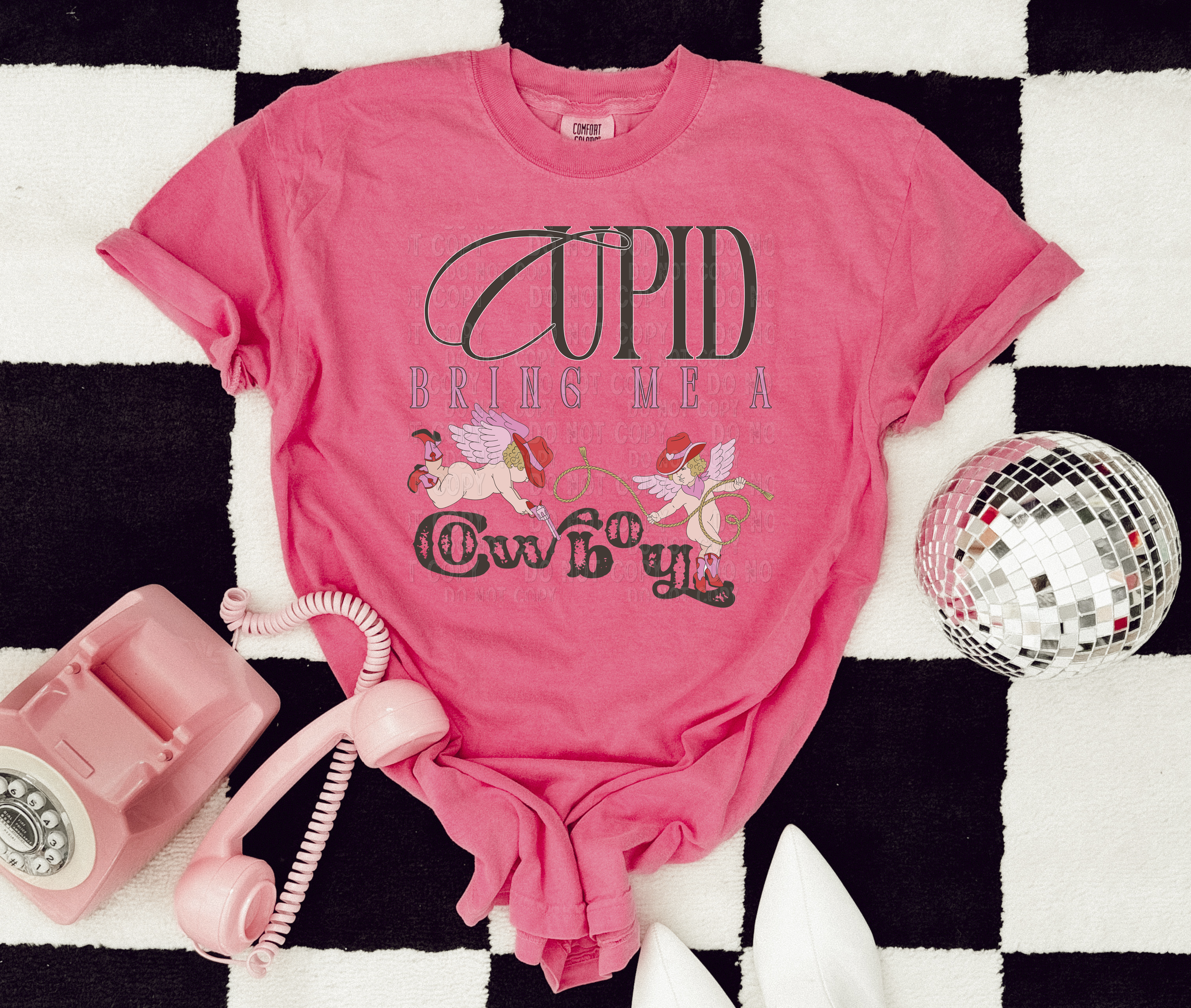 bring me a cowboy neon pink mock.png