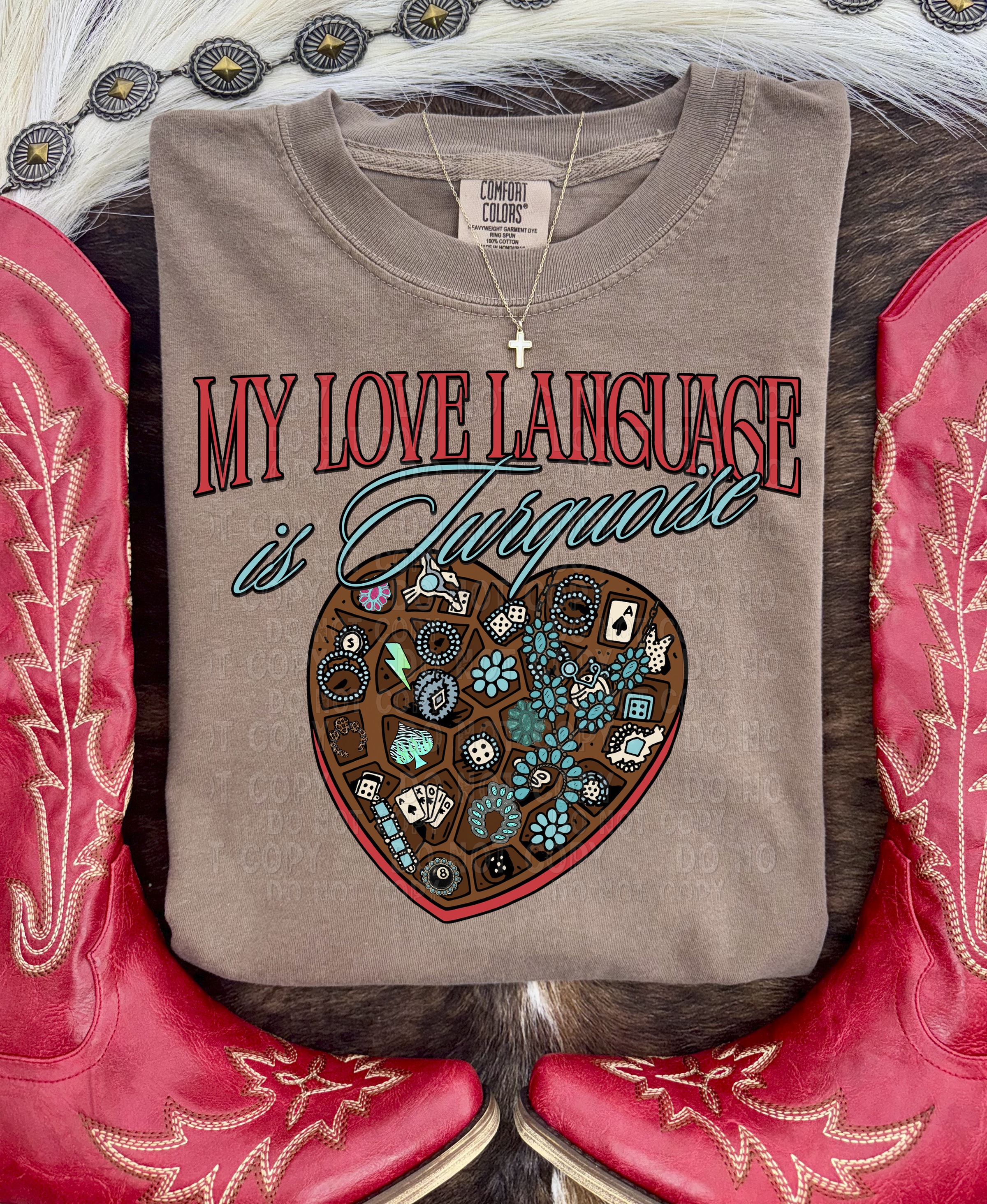 My Love Language is Turquoise Tee