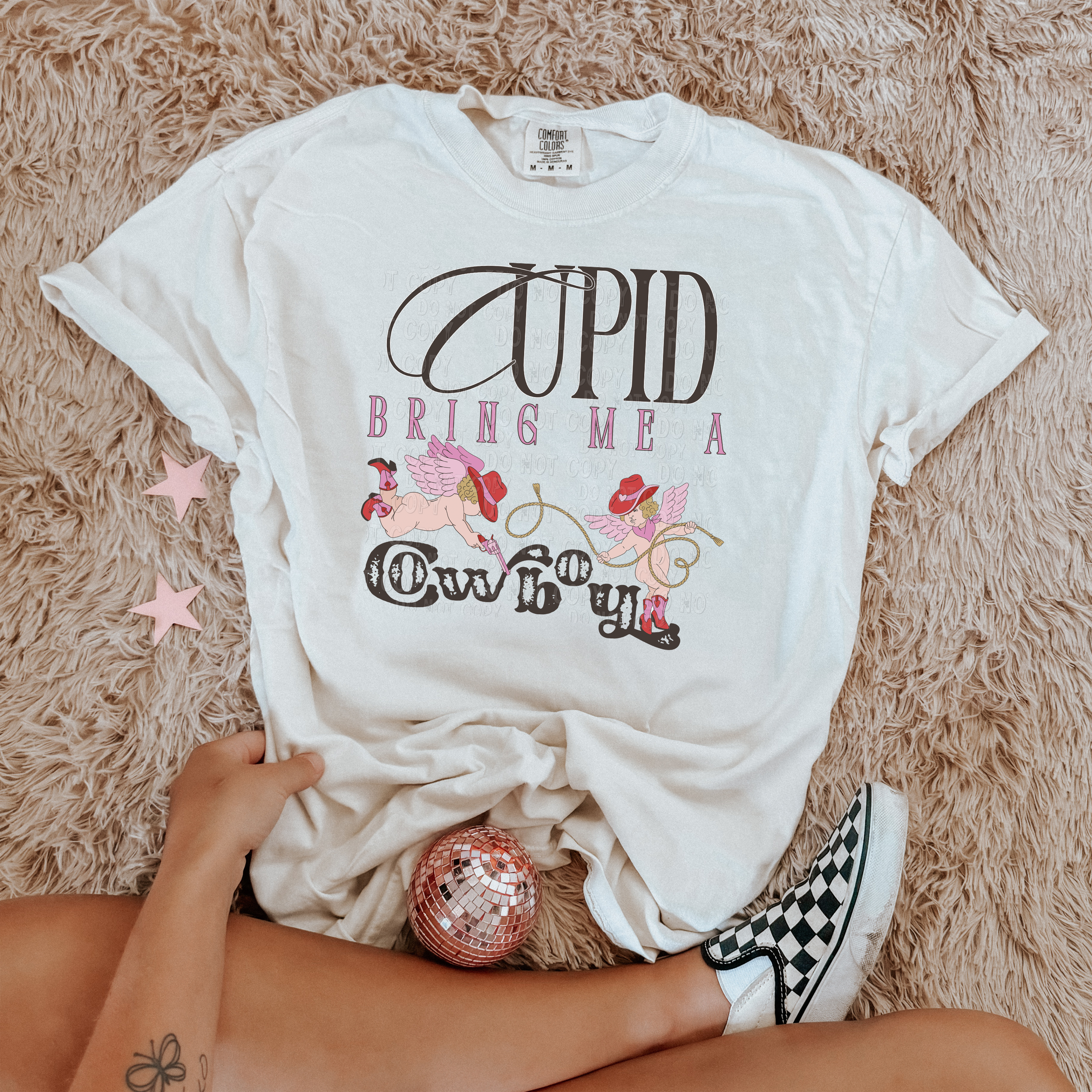 Cupid Bring Me A Cowboy Tee