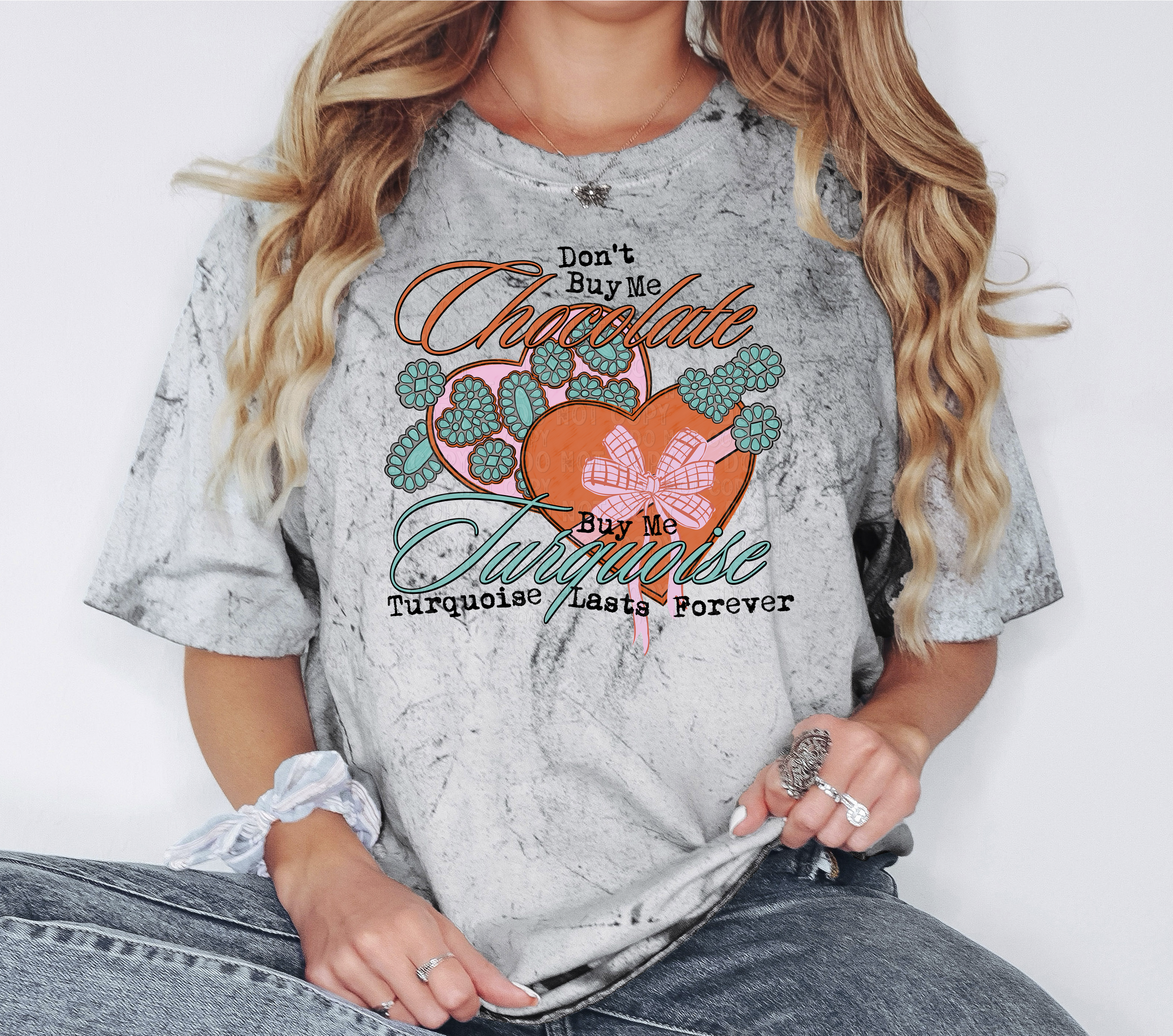 Turquoise Lasts Forever Tee