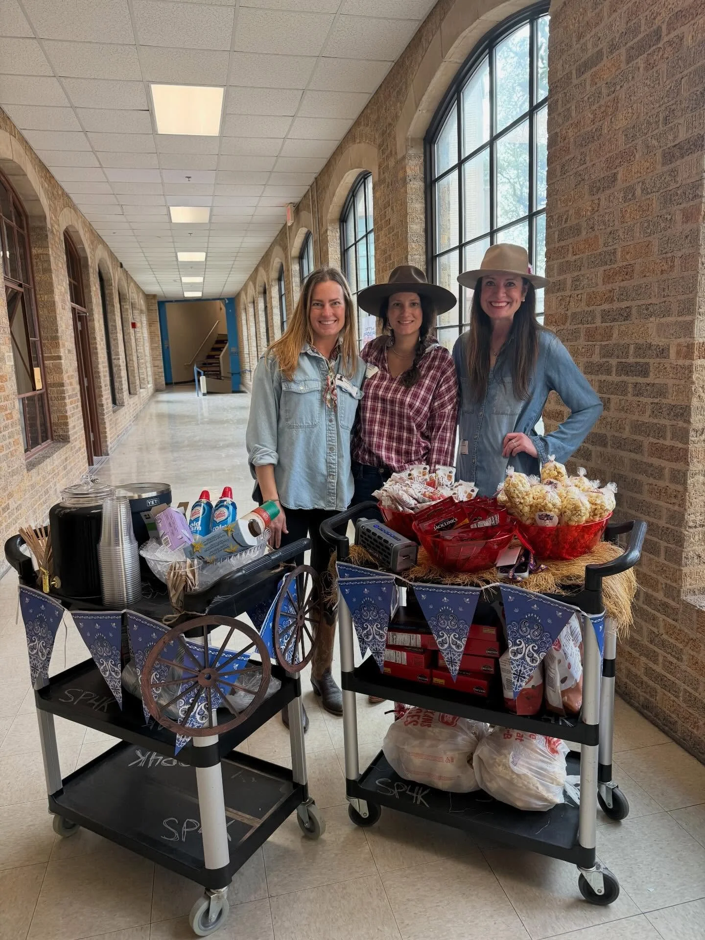 🐴🤠Rodeo Treat Trolley🤠🐴 This is a small token of our appreciation to our teachers that go above and beyond for our students. THANK YOU @ceahisd and it&rsquo;s wonderful staff for making our school great. And thank you to @jbwilliams523 @cvanham  