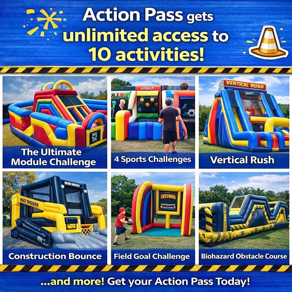 🚧 LAST DAY for Ticket &amp; Wristband Pre-Orders!&nbsp;🚧
Don&rsquo;t miss your chance to skip the lines at Balloonfest next week 🎈

🎟️ Wristbands = UNLIMITED access to 10 activities!

Tickets can be used for the dunk tank 💦 to Gelly Ball 🔫, fac