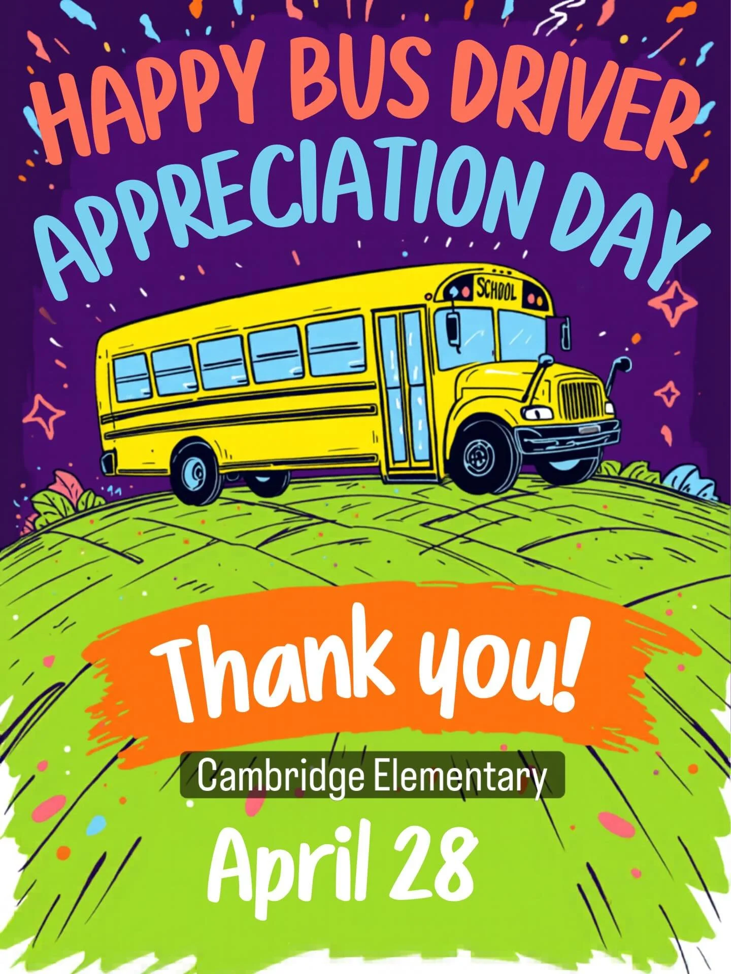 Don&rsquo;t forget to thank your bus driver tomorrow! Show your gratitude on Bus Driver Appreciation Day for their safe journeys and friendly smiles. 🌟🚌 #ThankYourDriver