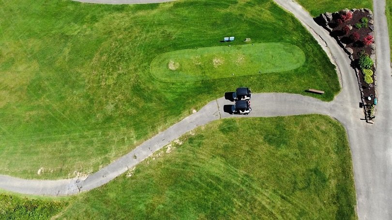 Thank you @lukerivardo for sharing these amazing drone shots of the course during the outing!