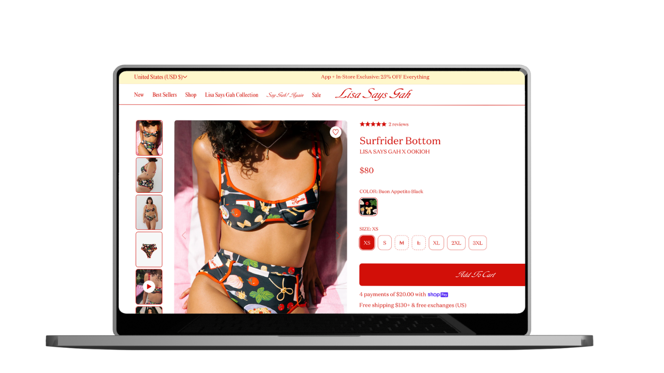 ecommerce shopify plus | Lisa Says Gah
