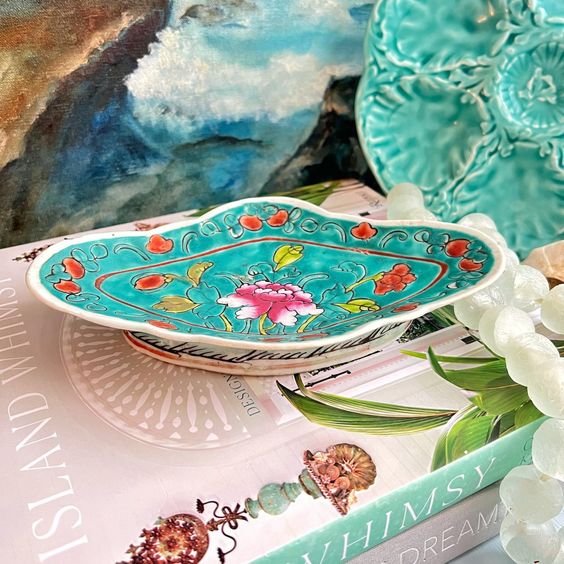 Turquoise Altar Plate