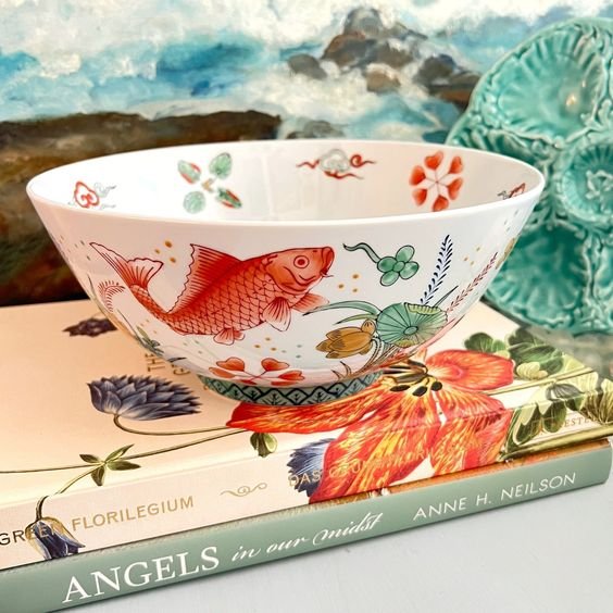 Goldfish Porcelain Bowl