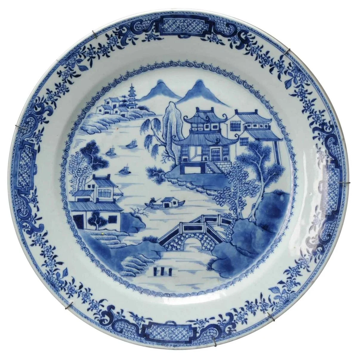 Antique Chinese Porcelain Plate