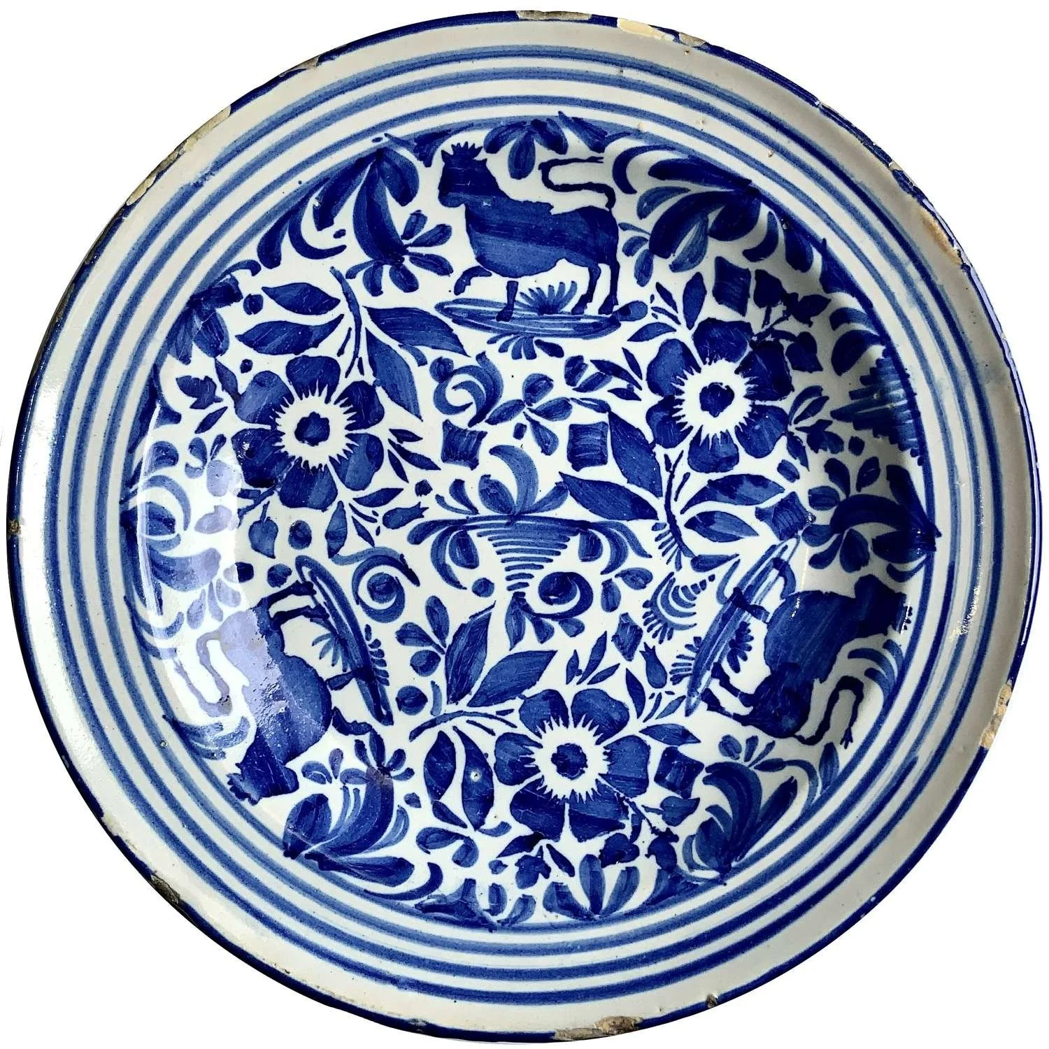 European Faïence Charger