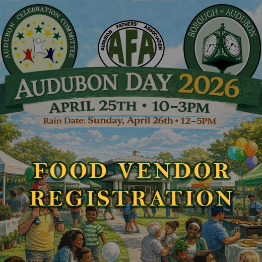 Food Vendor Application Audubon Day 2026