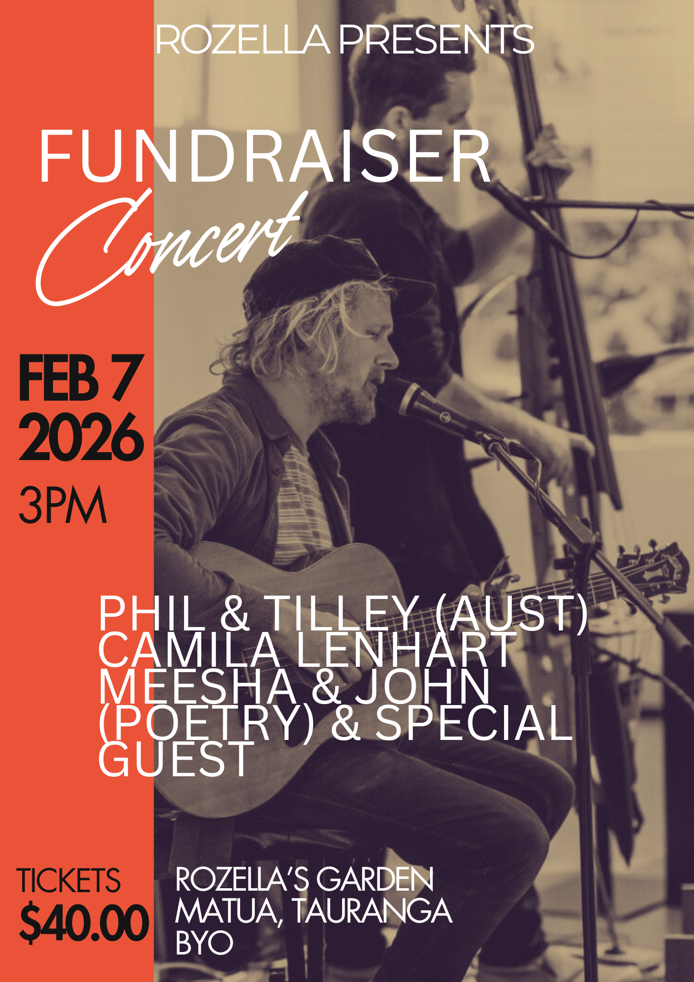 Songs for Farley - A Garden Concert (SOLD OUT EVENT) 