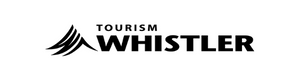 Tourism Whistler Black and White Logo PNG