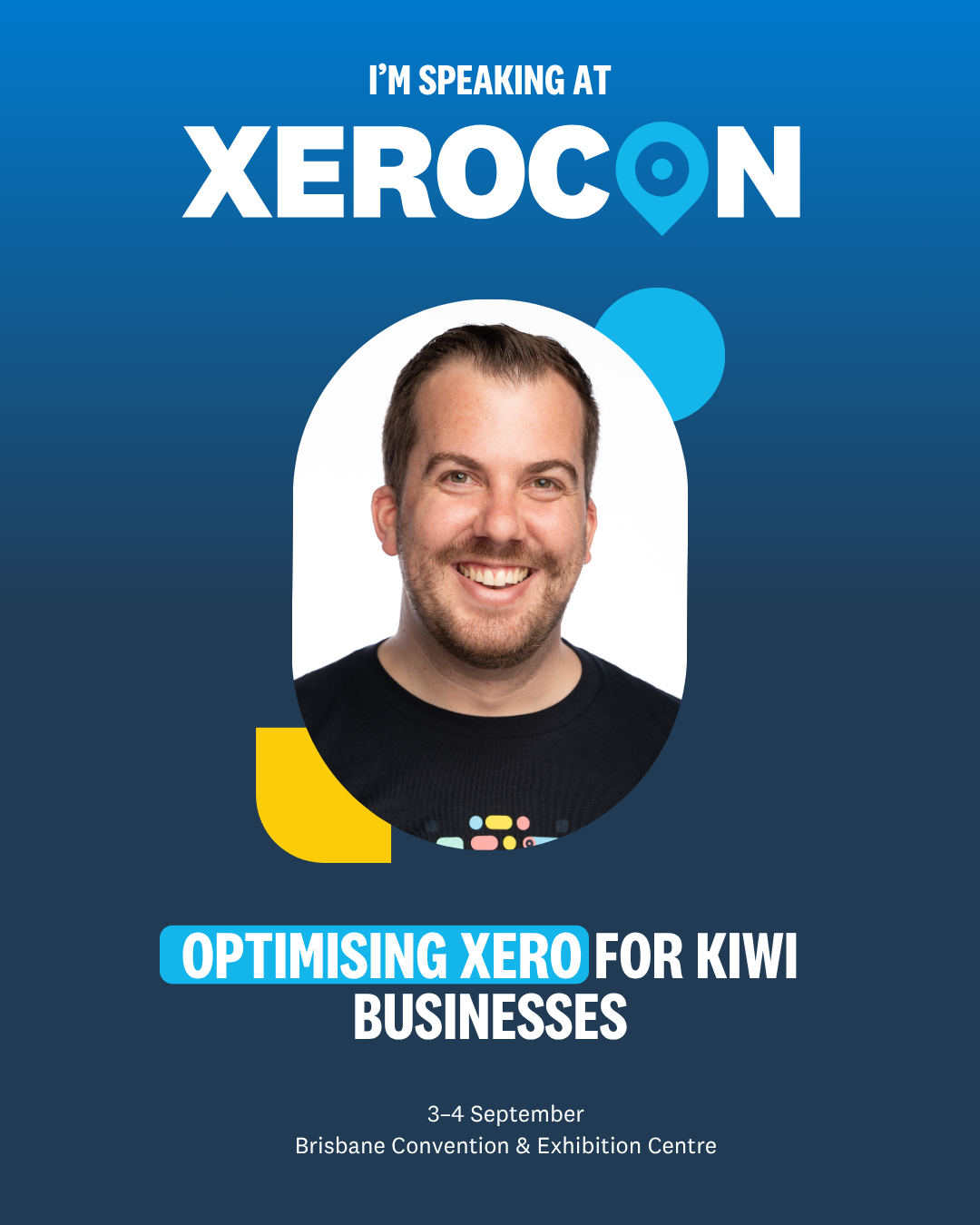 Josh speaking at Xerocon Brisbane 2025