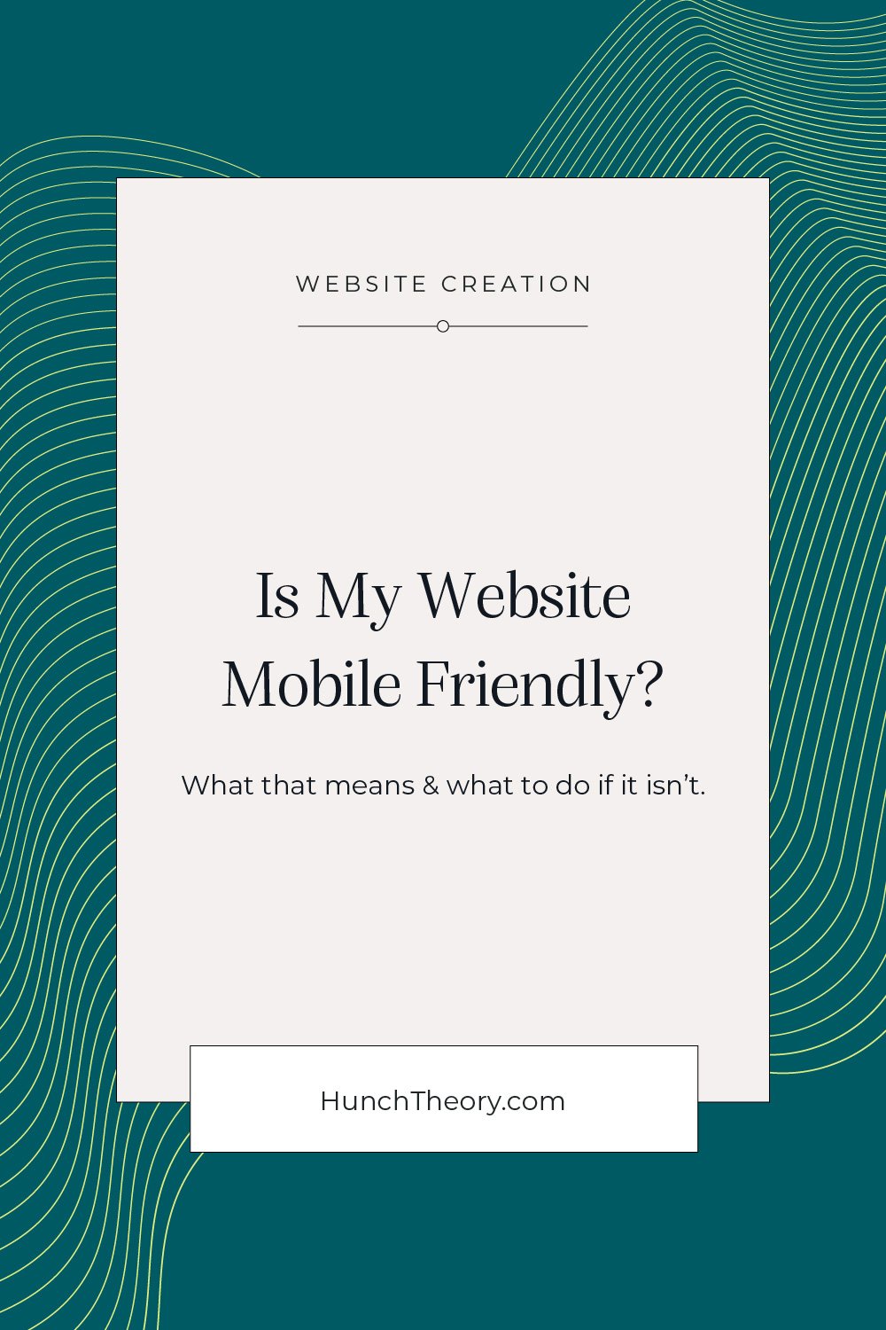 Is my website mobile friendly