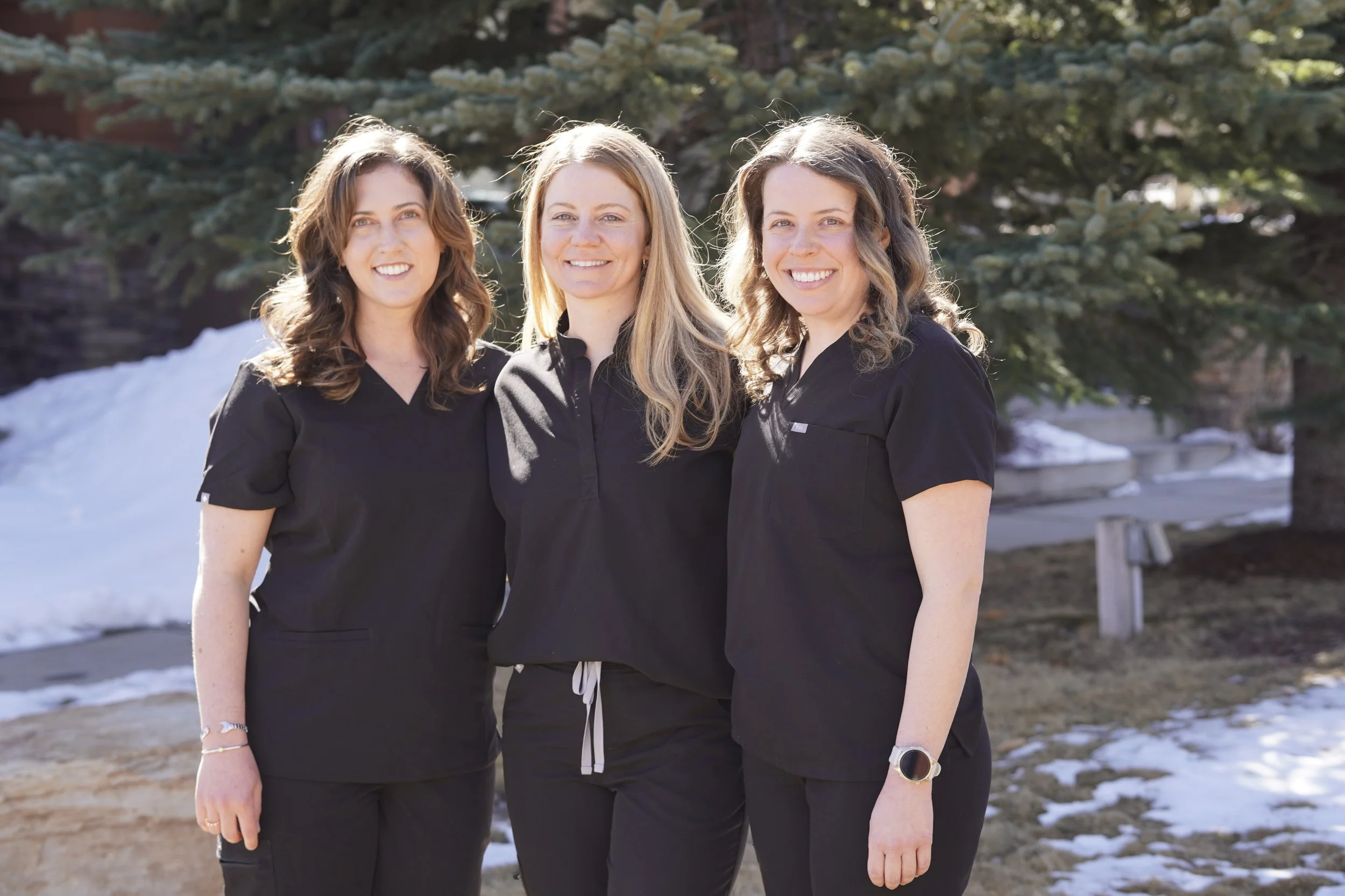 The 3 providers at Ten Mile Dental - Dr. Quartuccio, Dr. Conroy, and Dr. Harris