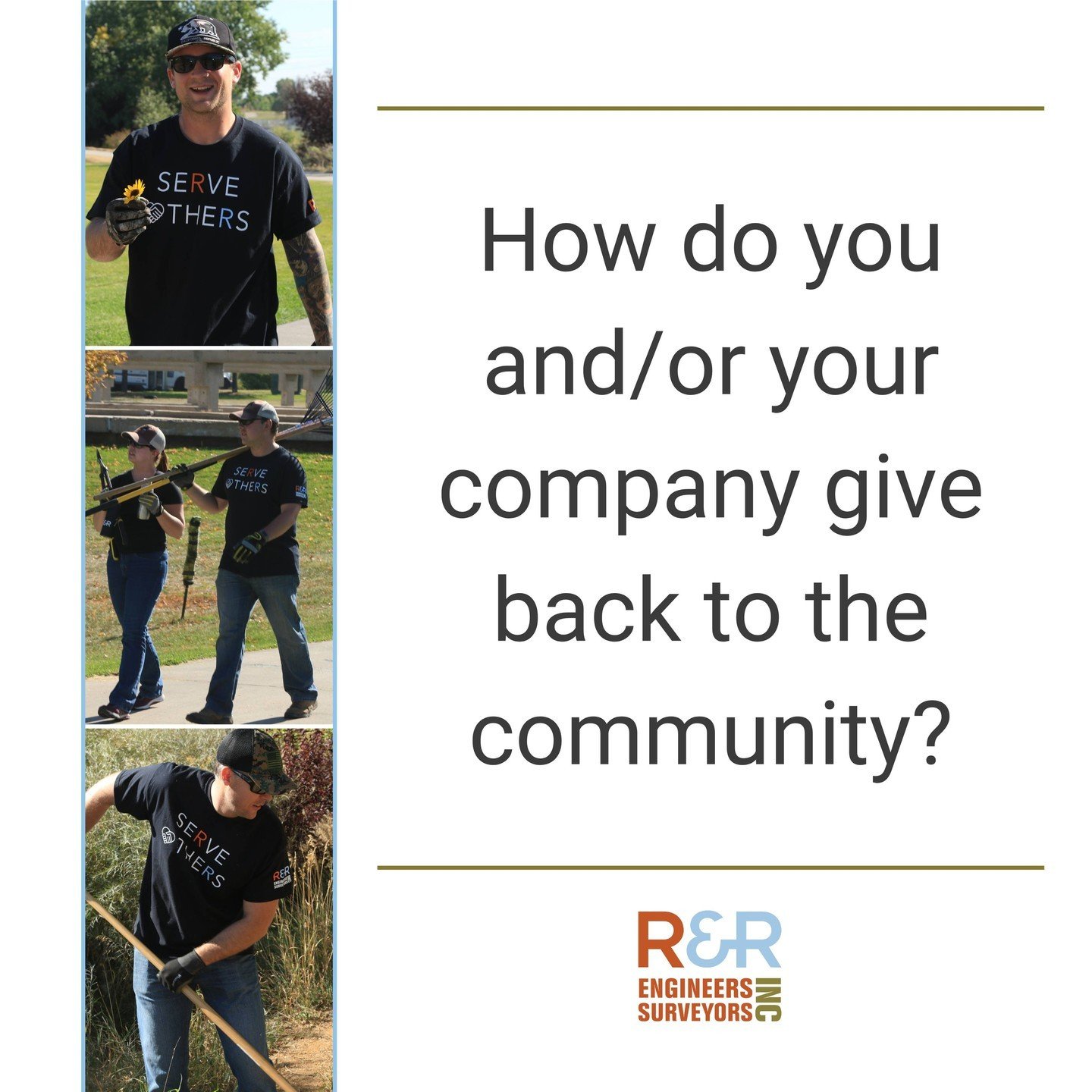 It's #nationalvolunteermonth and we're taking a moment to reminisce about past volunteer endeavors while eagerly looking ahead at new opportunities to engage with our community. We want to know how do you and/or your company #giveback to the communit