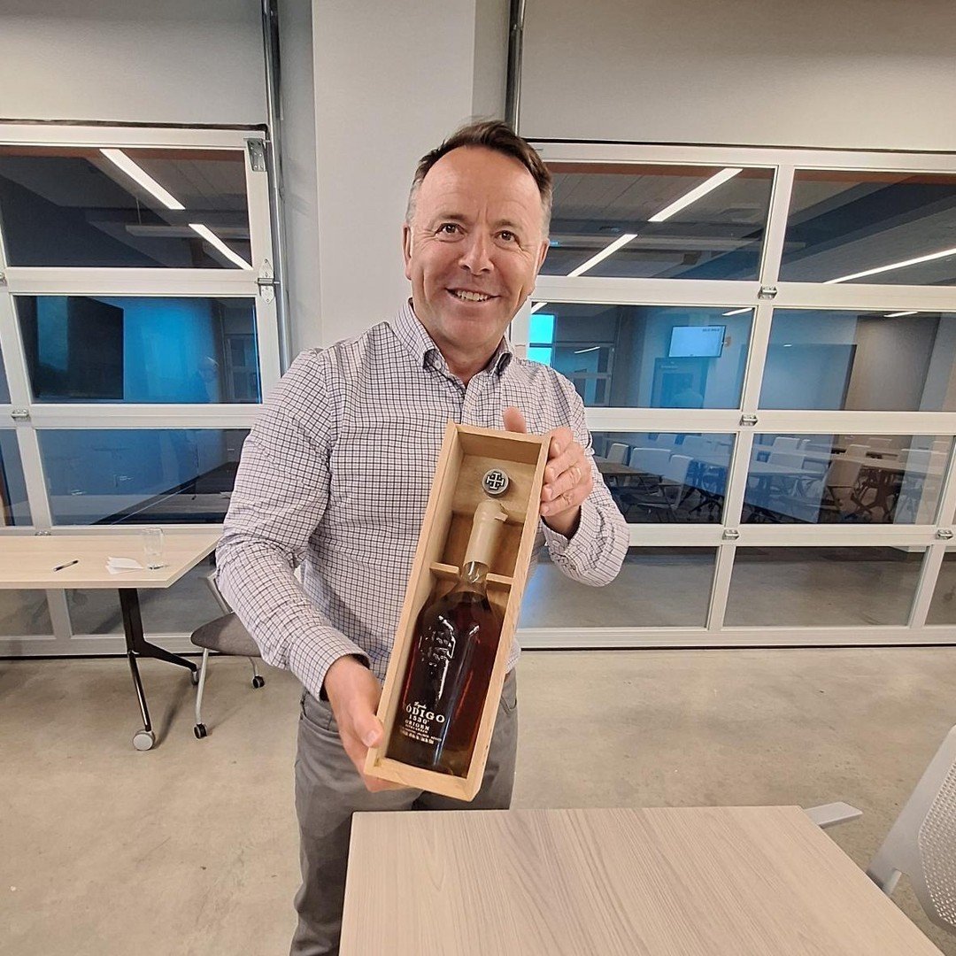 Earlier this week, our team gathered for our routine quarterly meeting. This one was especially memorable as Doug Dunkin reached an impressive 30 year #milestone with R&amp;R! 🥳

Todd Smith gave a touching speech about the past 28 years he's known h