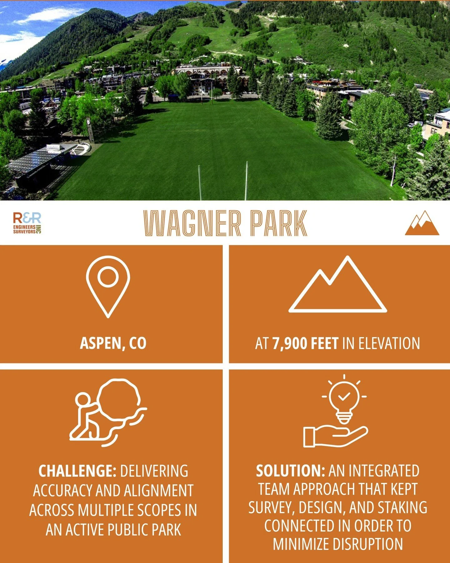 In the heart of Aspen, even small disruptions have big consequences.

At Wagner Park, we partnered with the City to deliver utility and site upgrades without interrupting one of its most visible and used public spaces. From early coordination through