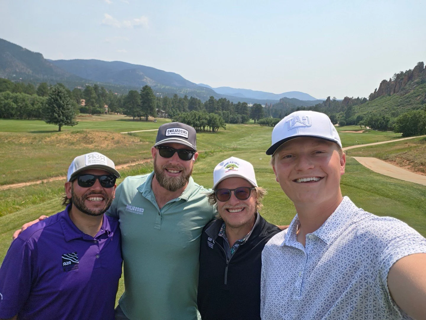 Big shoutout to the @crosslandconstruction team for having us out yesterday at Perry Park!

Kevin and Andy had a great time on an incredible course, and learned one very important lesson: birdies are a rare commodity when the ball refuses to find the