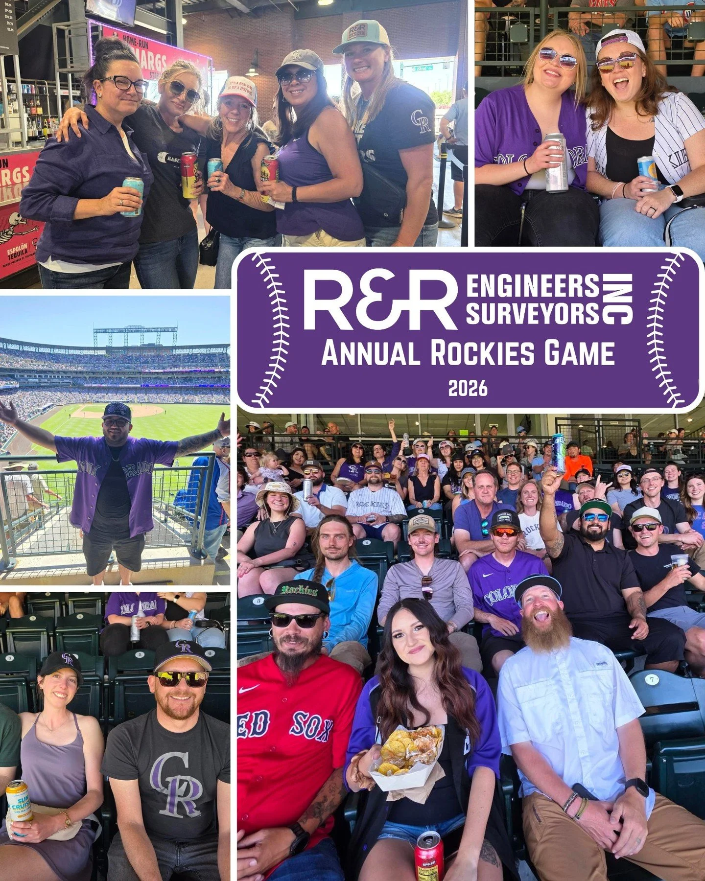 The scoreboard may not have gone our way, but the afternoon still felt like a win. ⚾

Last week, the R&amp;R team headed to Coors Field for an afternoon Rockies game against the Cubs, and we had a great turnout, great weather, and an even better excu