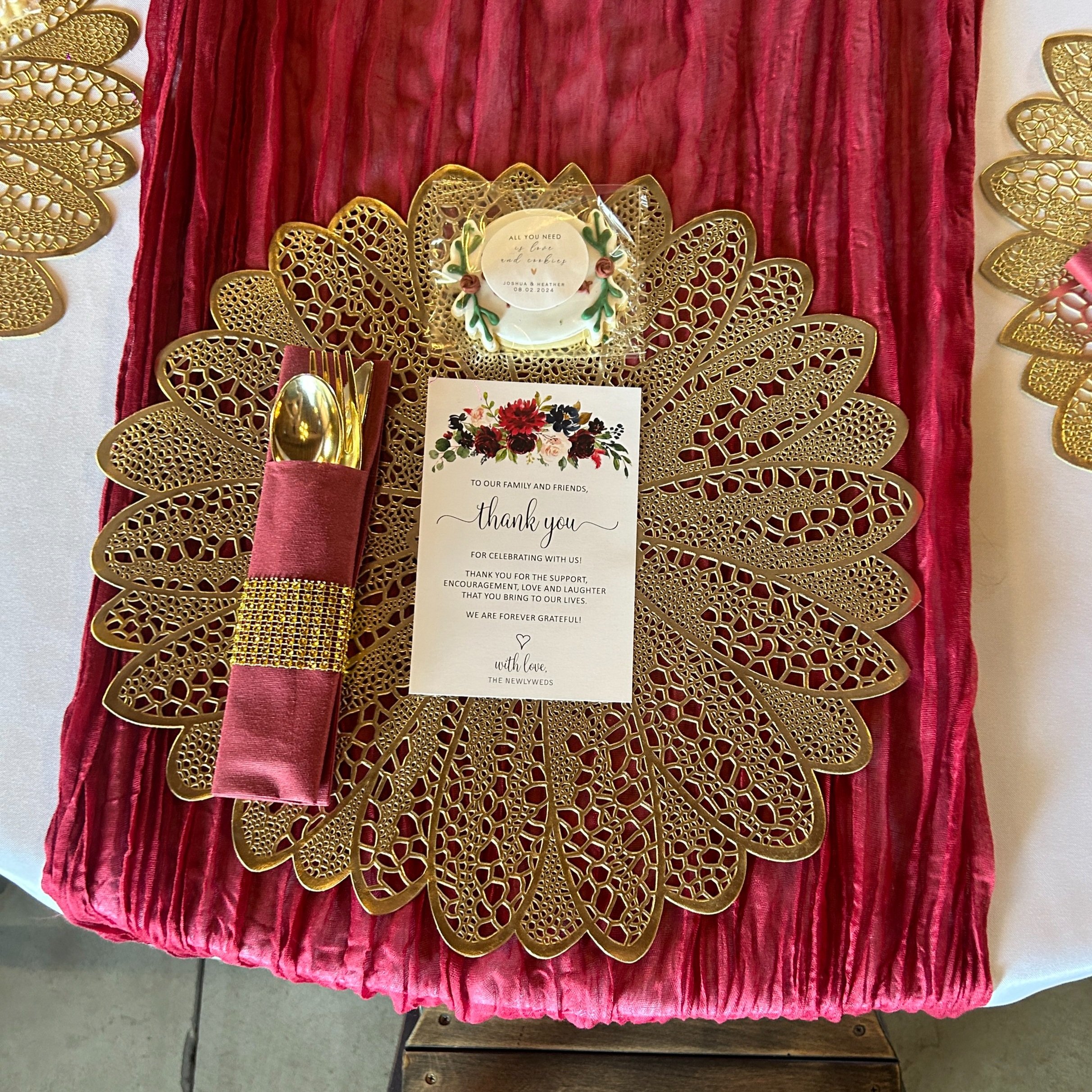 Place setting. Country Coach House Photo