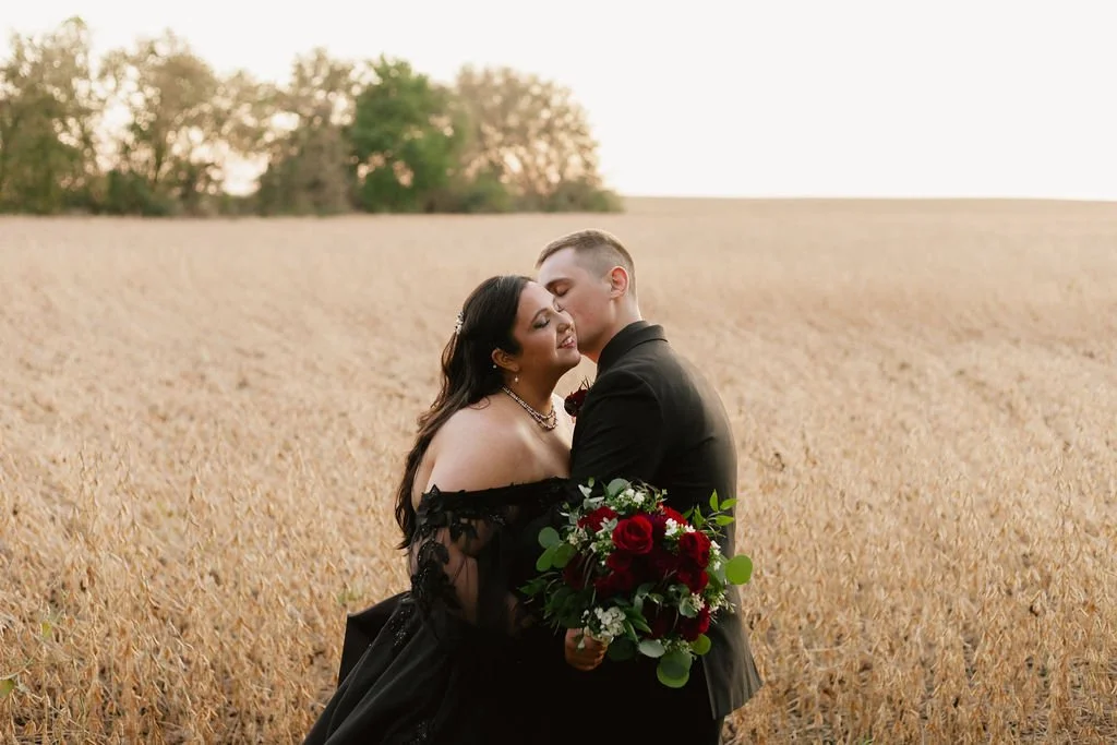 Madyson &amp; Zak’s Moody Romantic Love Story Wedding