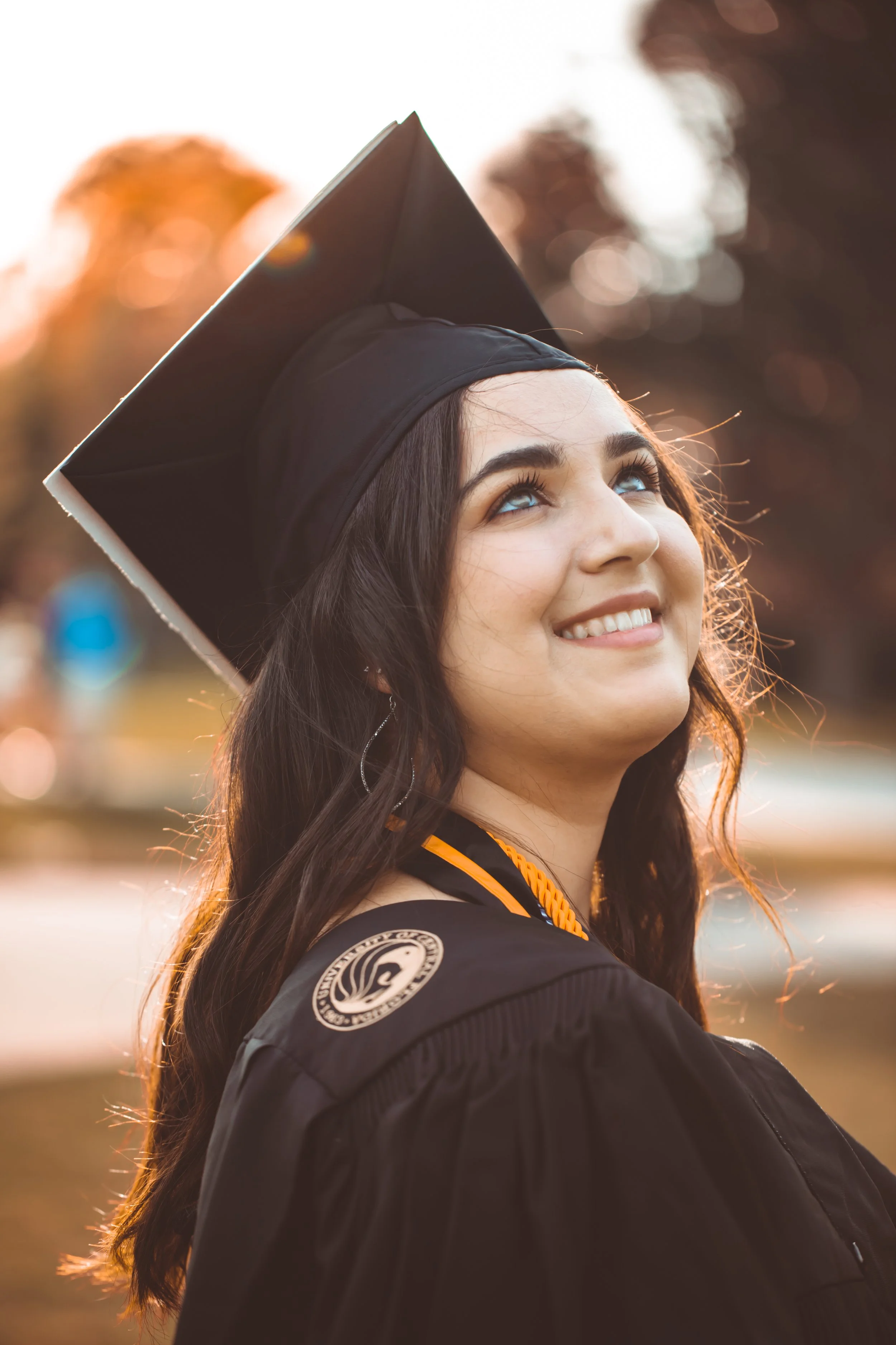 Graduate portrait example