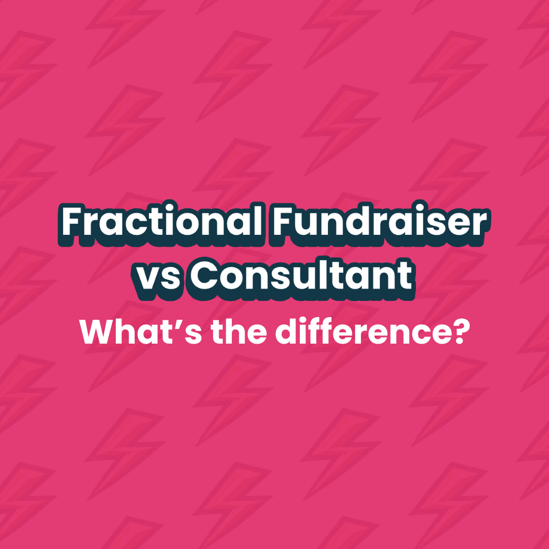 Fractional Fundraiser vs. Consultant: What’s the Difference?&nbsp;