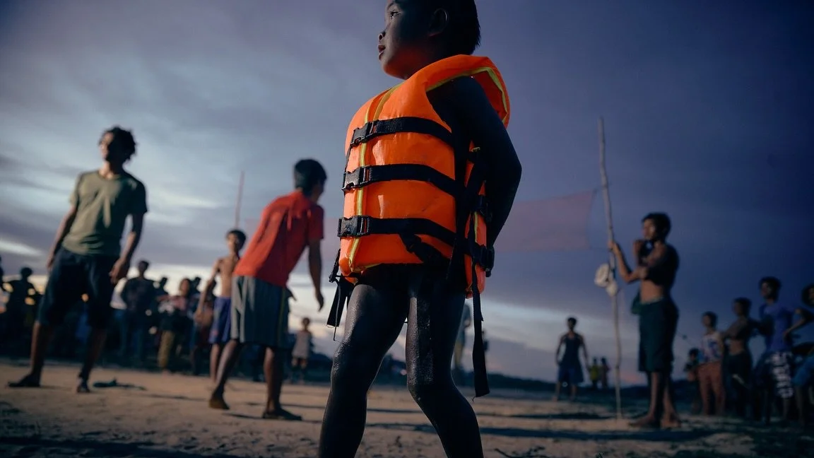 Cambodia at least 10 years ago on a shoot for @kathmandugear 
Sunset volley ball with the local kids! Unscripted honest travel adventures. 
#cambodia #life #sunset