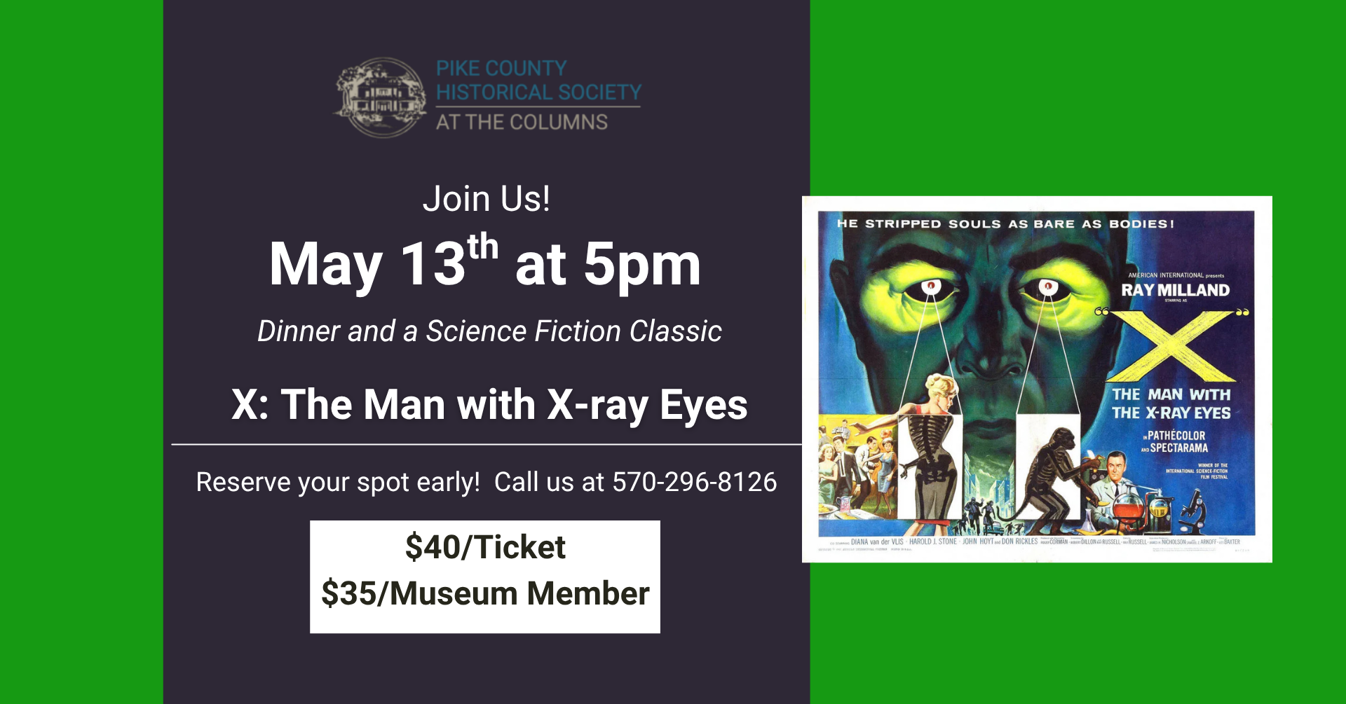 Dinner &amp; Science Fiction Classic