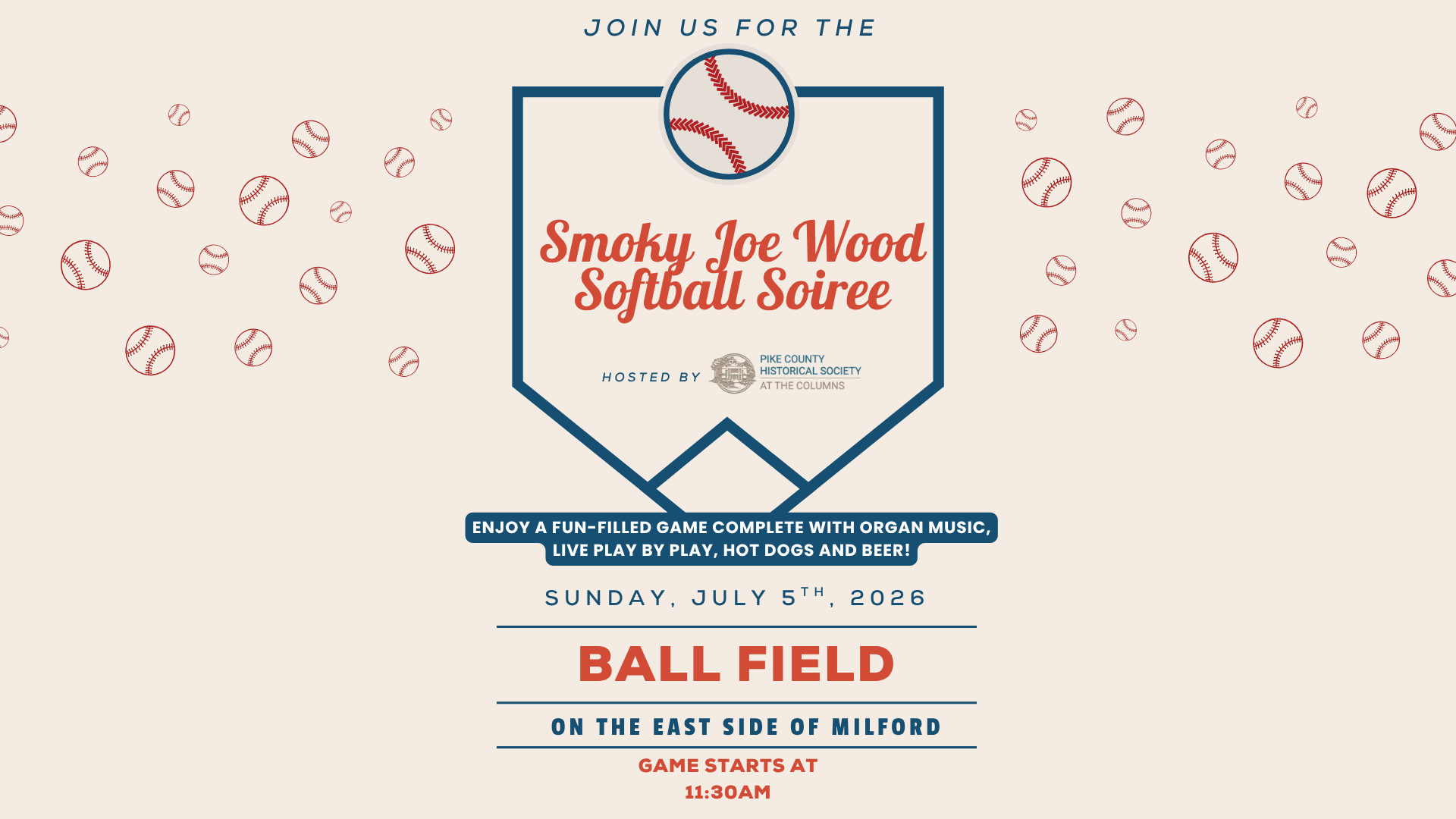 The Smoky Joe Wood Softball Soiree