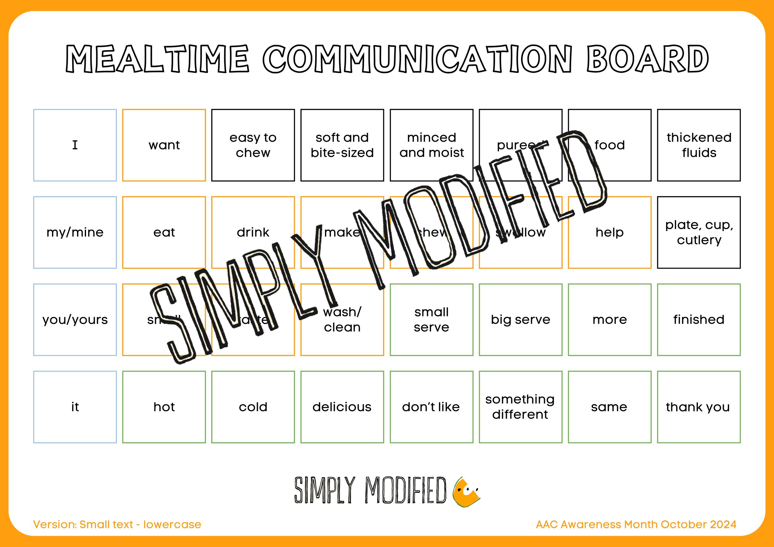 Mealtime Communication Board - Text Lowercase.jpg