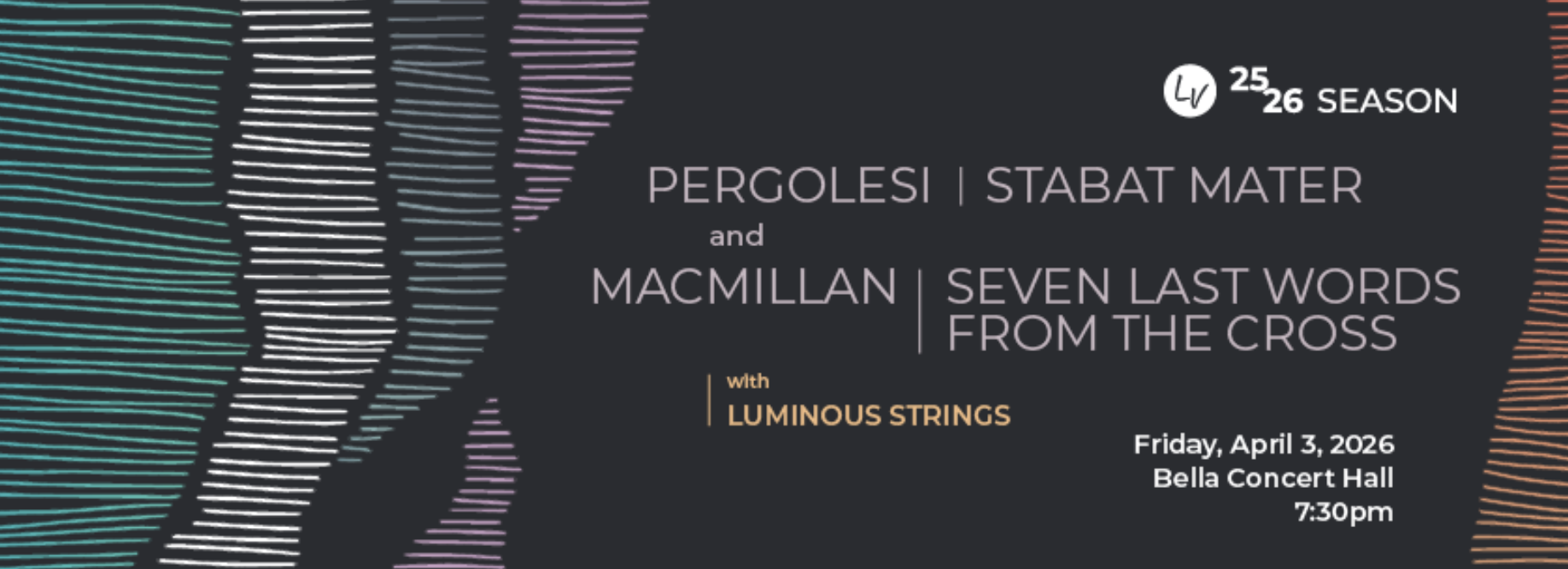 Luminous Voices: Pergolesi & MacMillan