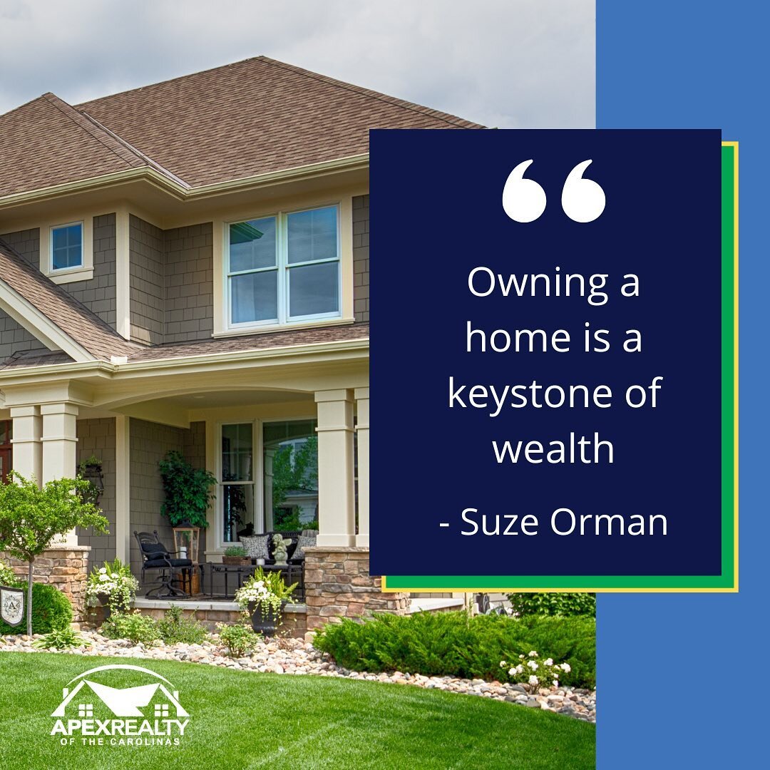 Unlock your financial future. Suze Orman says it best: 'Owning a home is a keystone of wealth.' Embrace the power of homeownership to build long-term wealth, stability, and security for you and your family. Let us help you embark on this life-changin