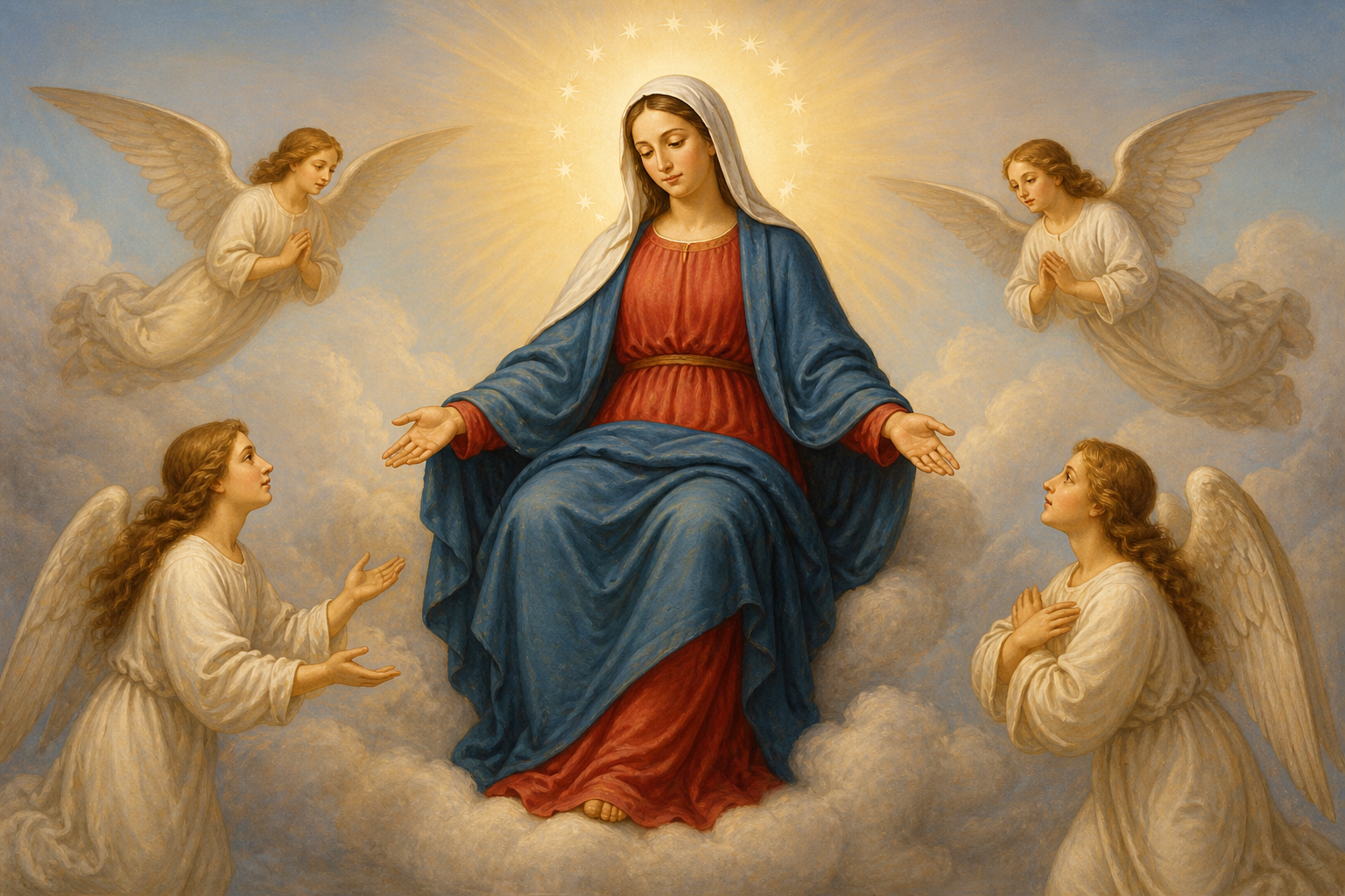 Mary wants to help us