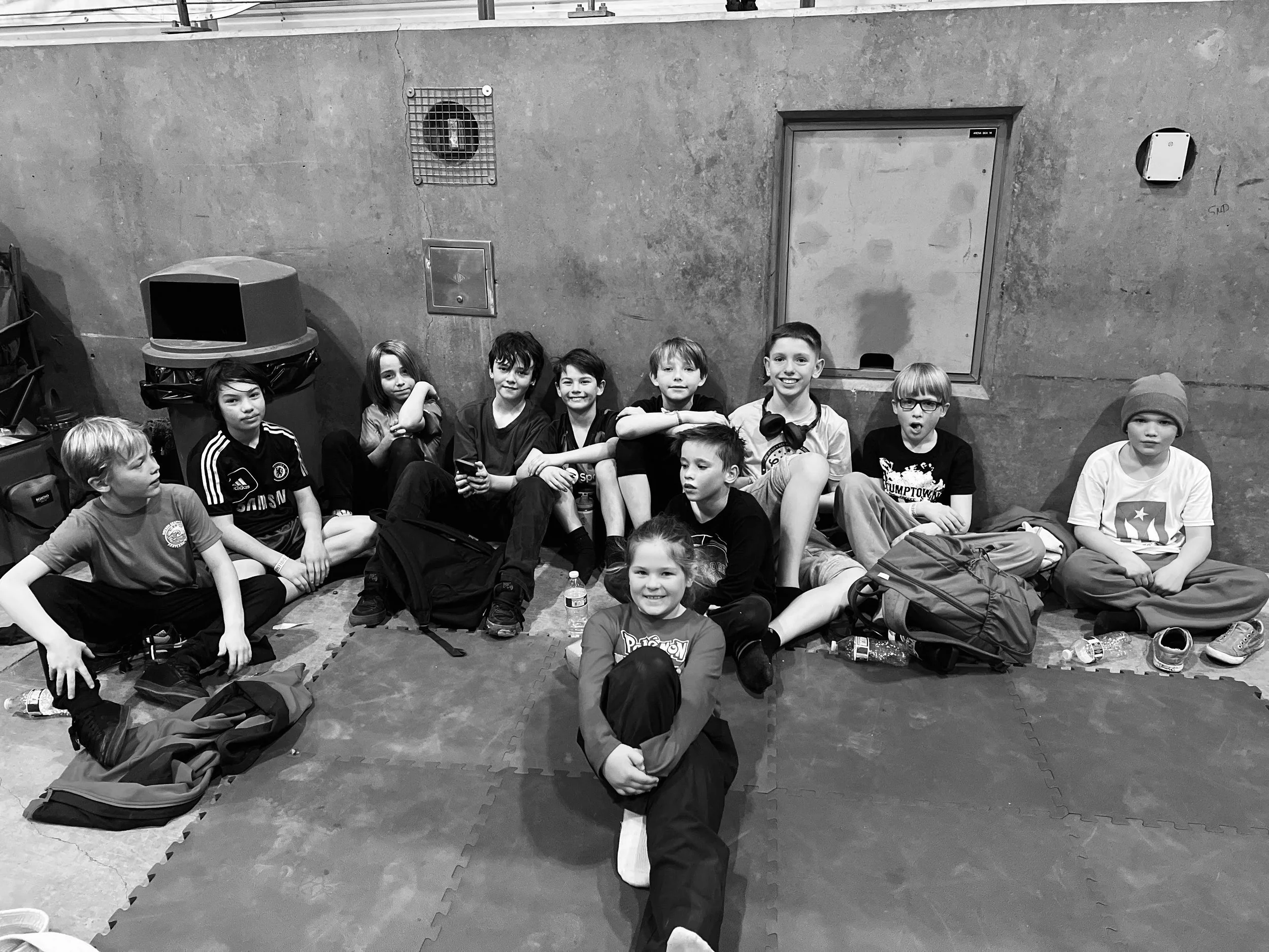 Oregon Grappling Arts kids' team at Ground Warrior tournament