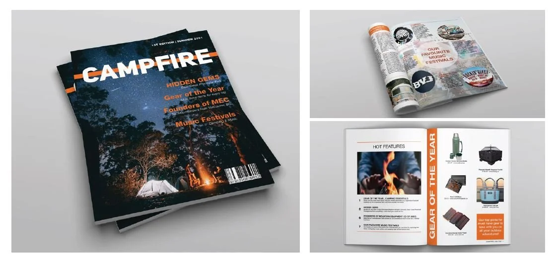 Print Design - Magazine Layout