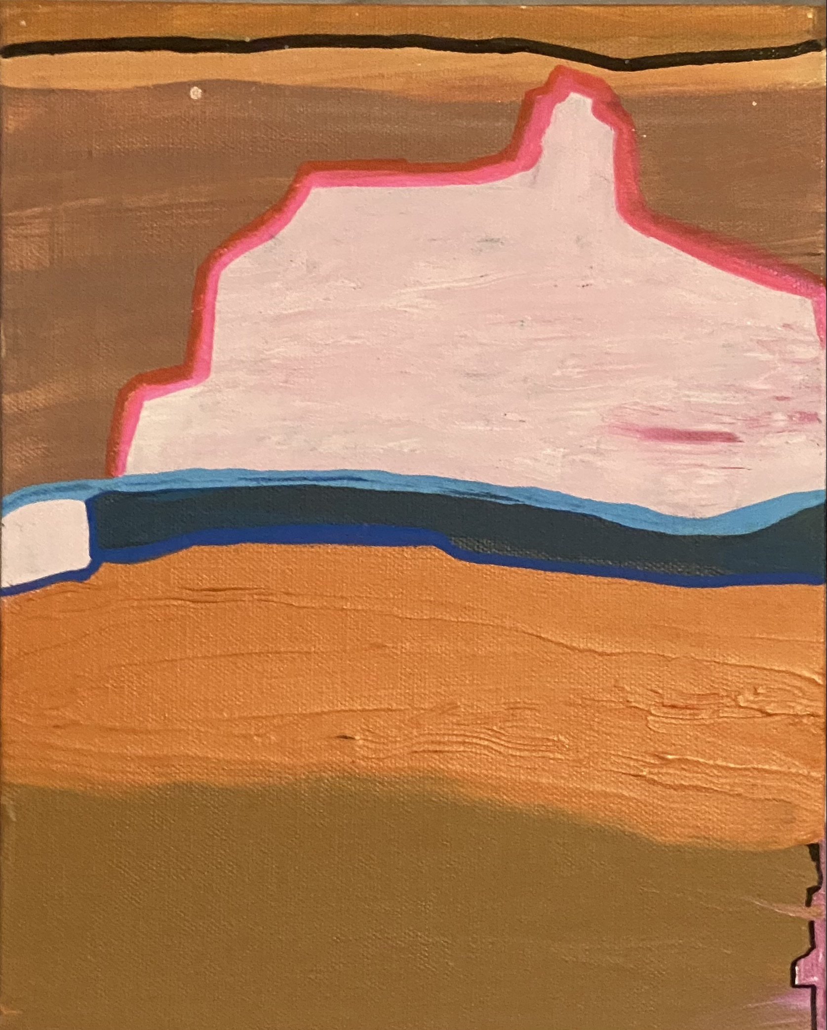 Pink Mountain
25.4cm x 20.4cm