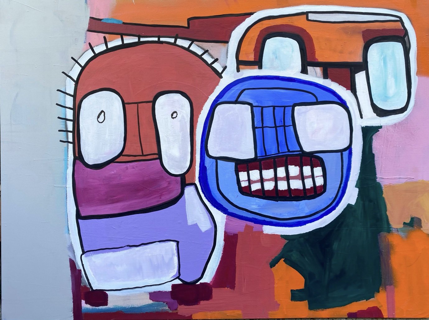 Busy People
121cm x 91cm