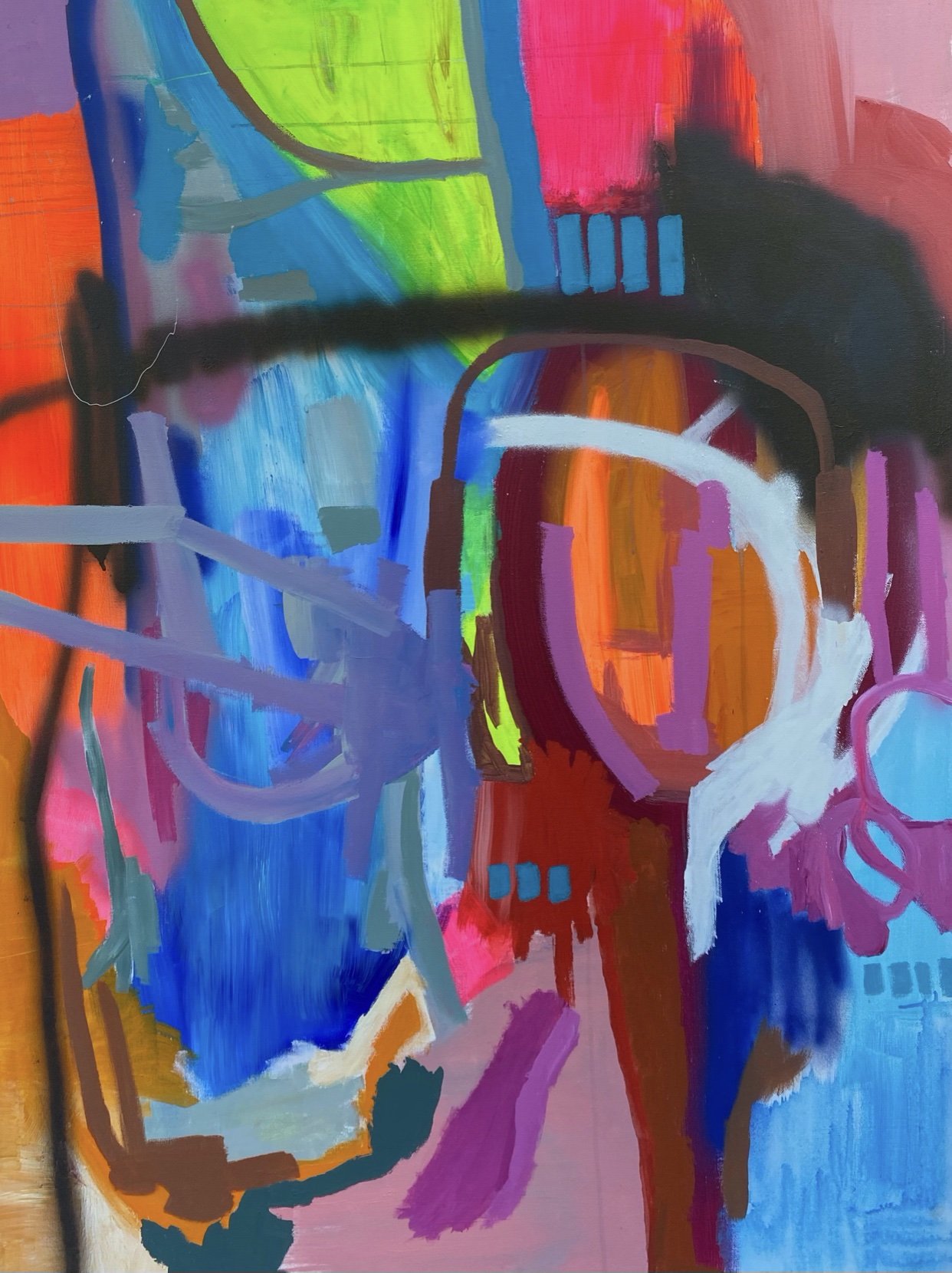 In the Moon
121cm x 91cm