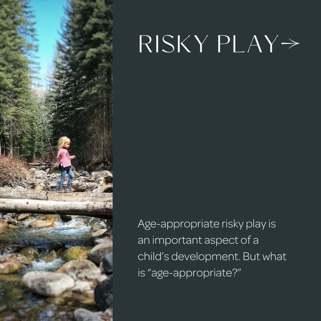 Risky play is like oxygen to children. How many times a day do you holler to your child &ldquo;Be careful!&rdquo; &ldquo;Get down!&rdquo; &ldquo;Don&rsquo;t fall!&rdquo; While anxiety inducing to parents, taking risks is an important part of early de