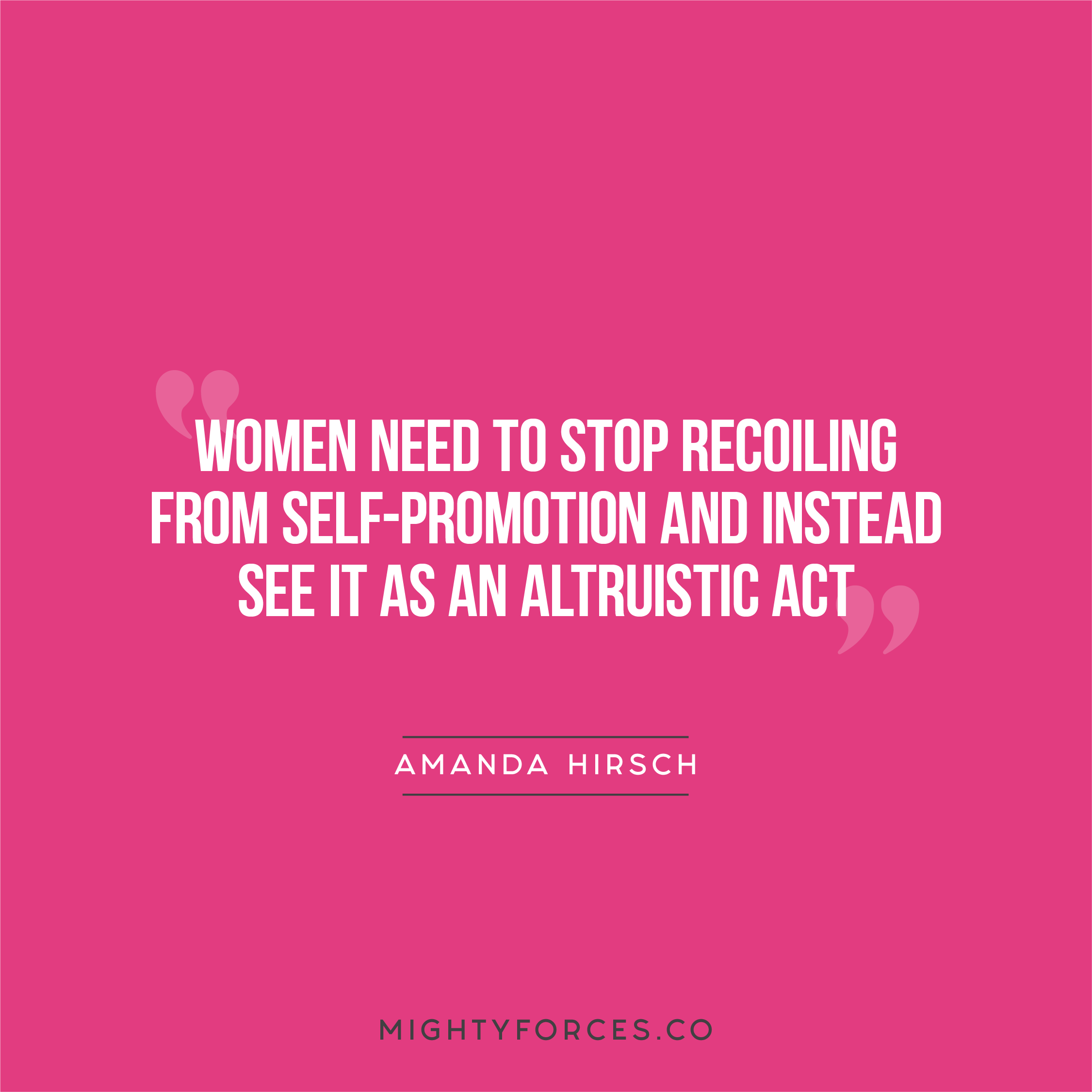 It's time to close the "self-promotion gap"