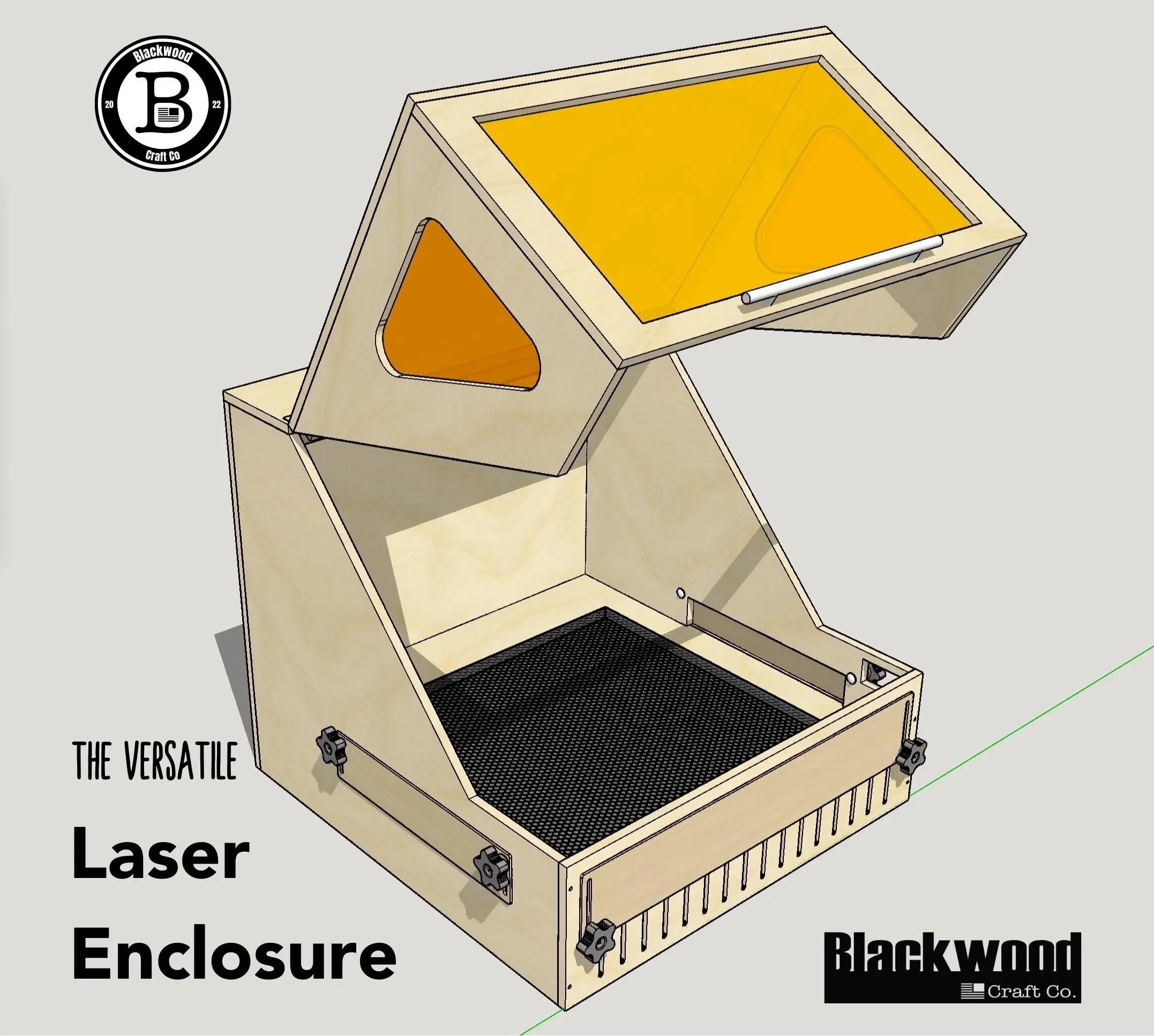 The Versatile Laser Enclosure Plans for xTool D1 & More