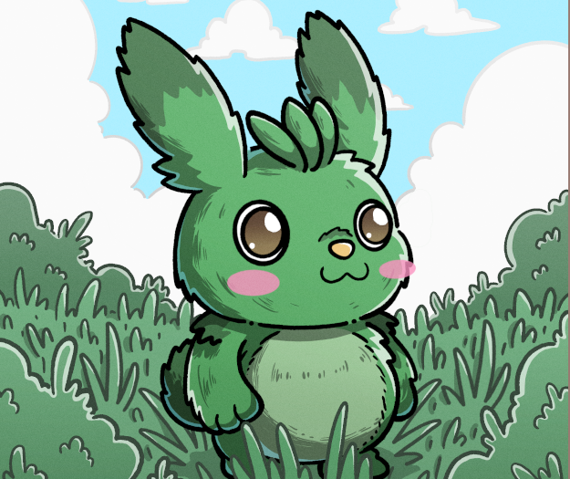 Tilboo: Born from drifting seeds, this small critter follows the sun during the day and buries itself in soil to sleep.