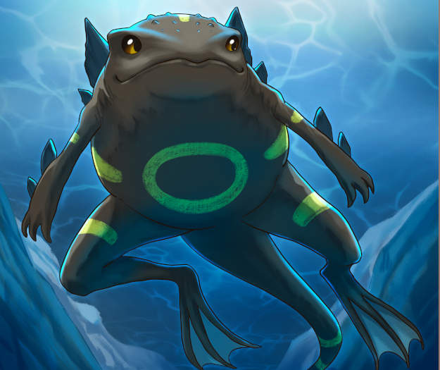 Sooshil: Sooshil searches the bottom of lakes and waterways for shiny objects and collects them for its nest.