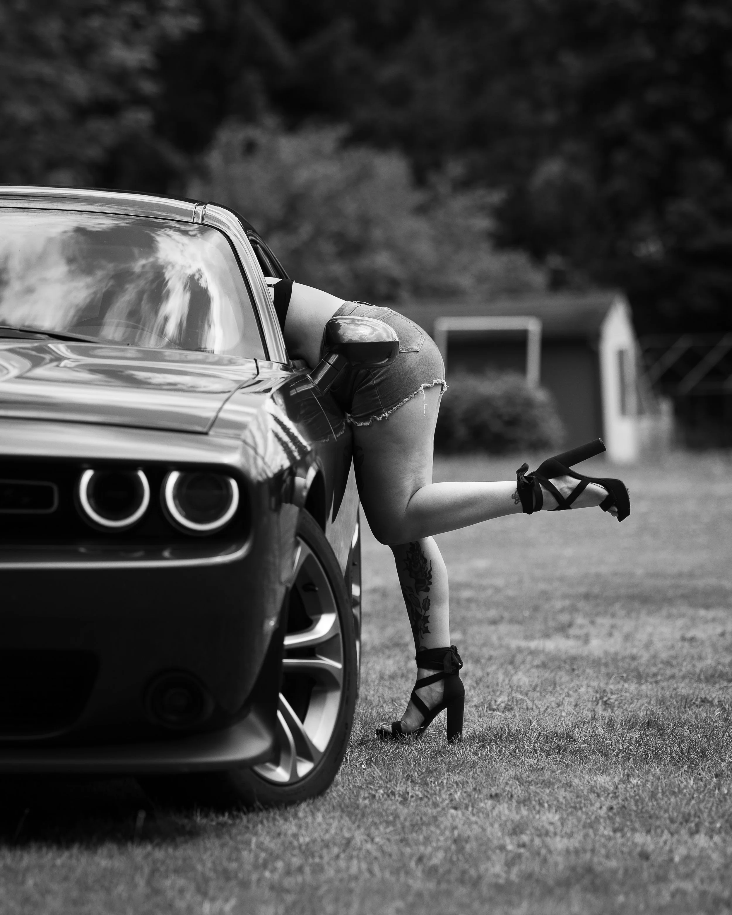 Vehicle Boudoir Photo